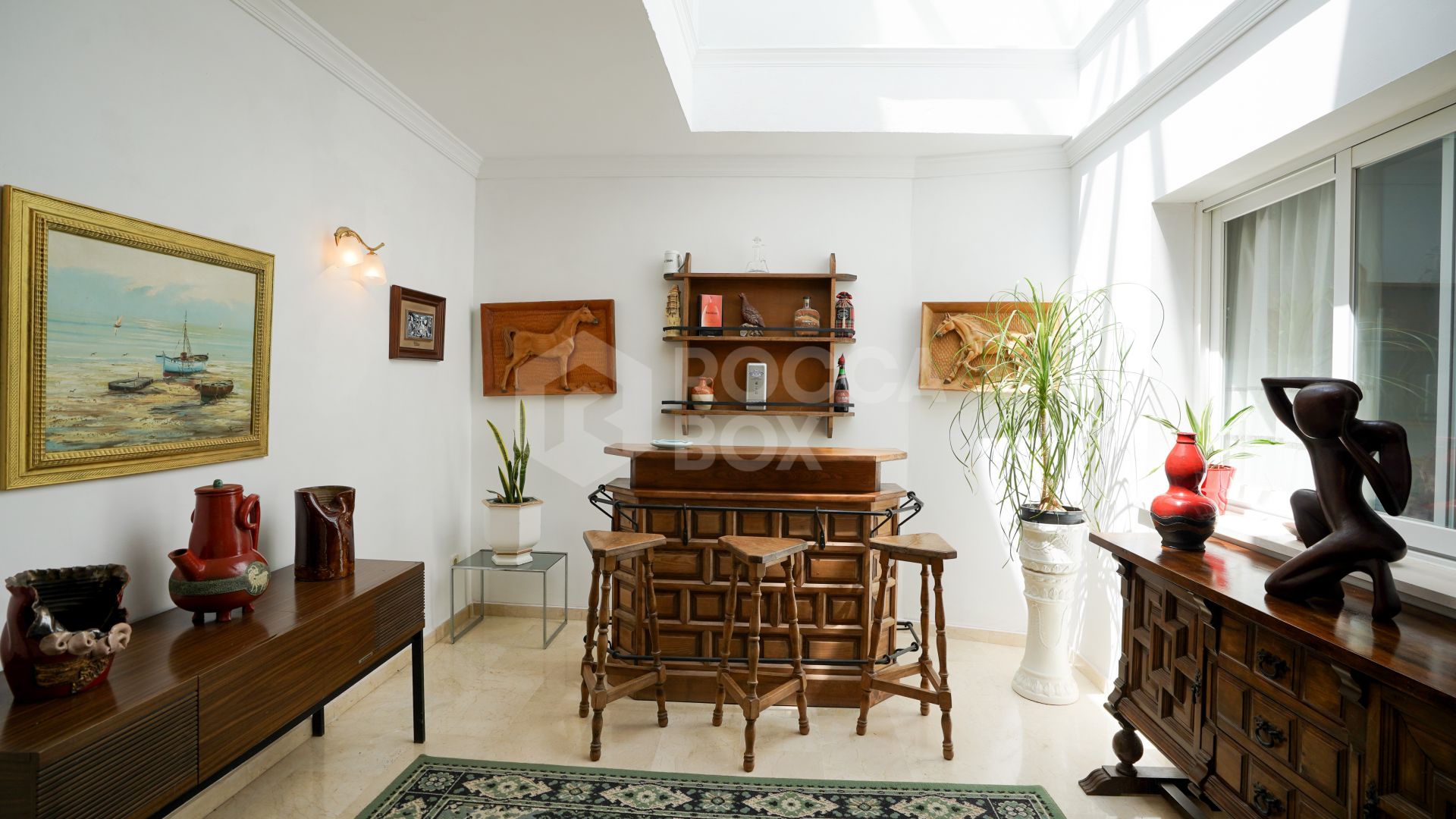 Four-Bedroom Villa with Sea Views in Marbella