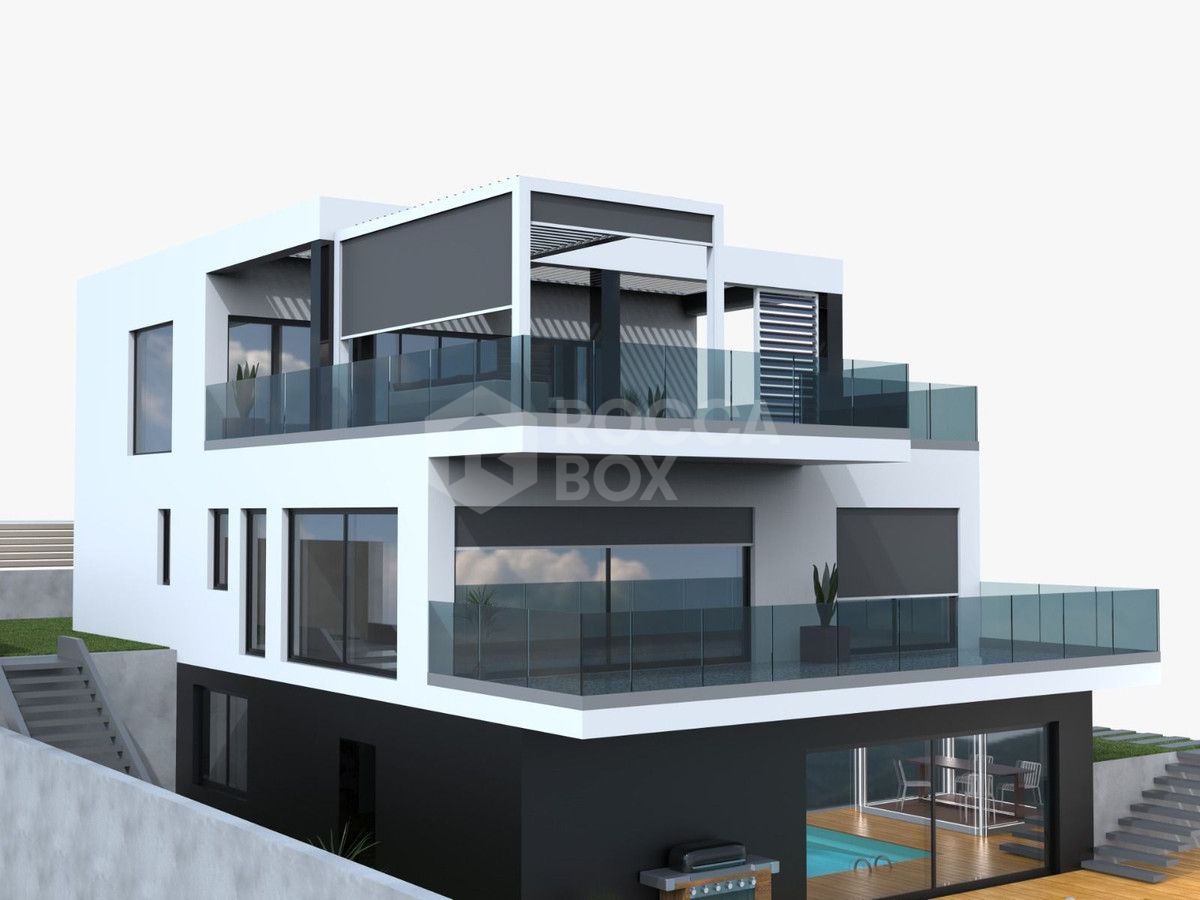 Unique Investment Opportunity – Villa with Approved Project & Panoramic Views