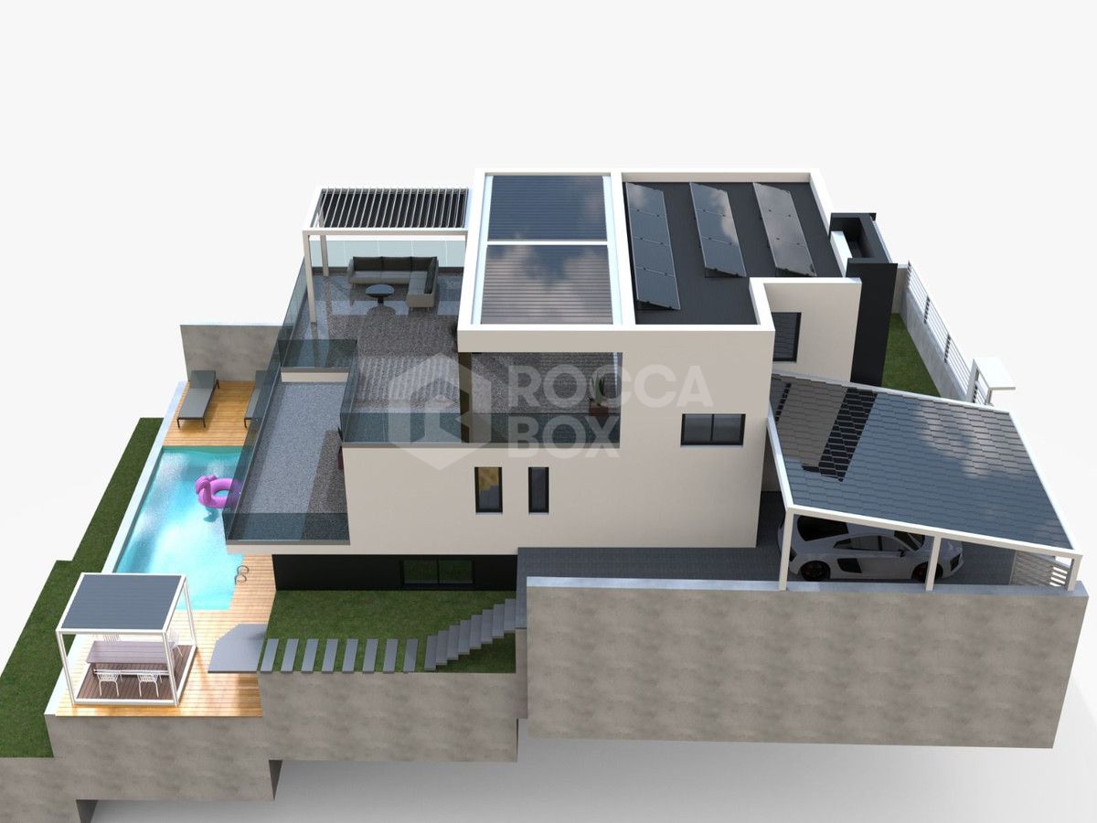 Unique Investment Opportunity – Villa with Approved Project & Panoramic Views