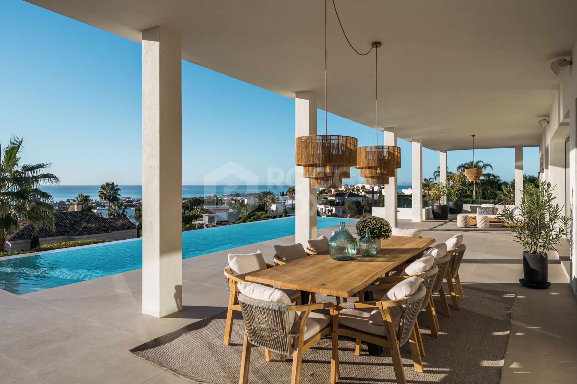 Exquisite Family Estate in Los Flamingos with Panoramic Views