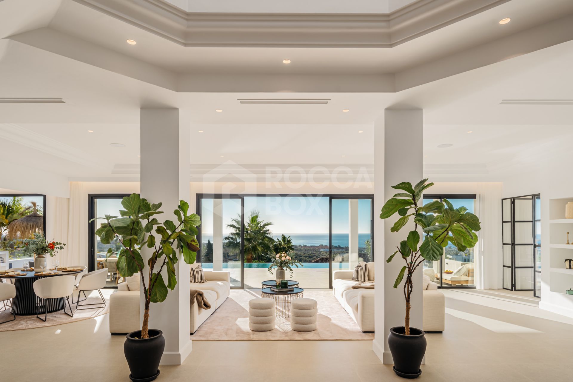 Exquisite Family Estate in Los Flamingos with Panoramic Views