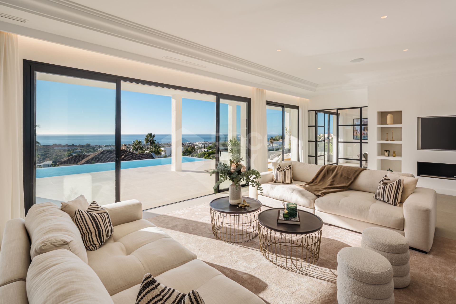 Exquisite Family Estate in Los Flamingos with Panoramic Views