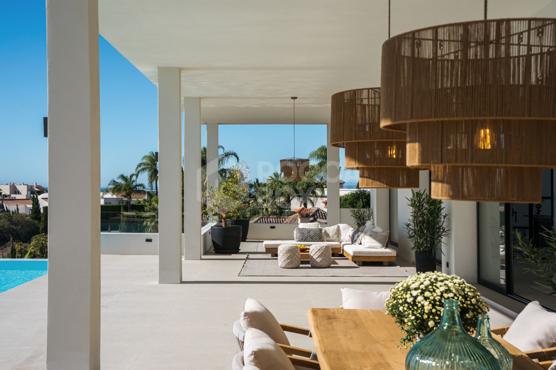 Exquisite Family Estate in Los Flamingos with Panoramic Views