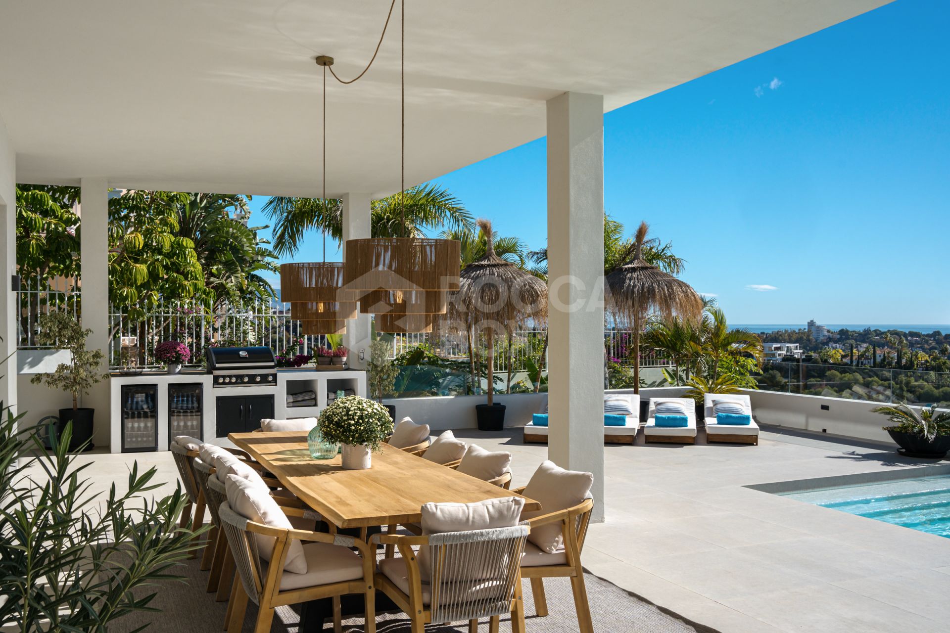 Exquisite Family Estate in Los Flamingos with Panoramic Views