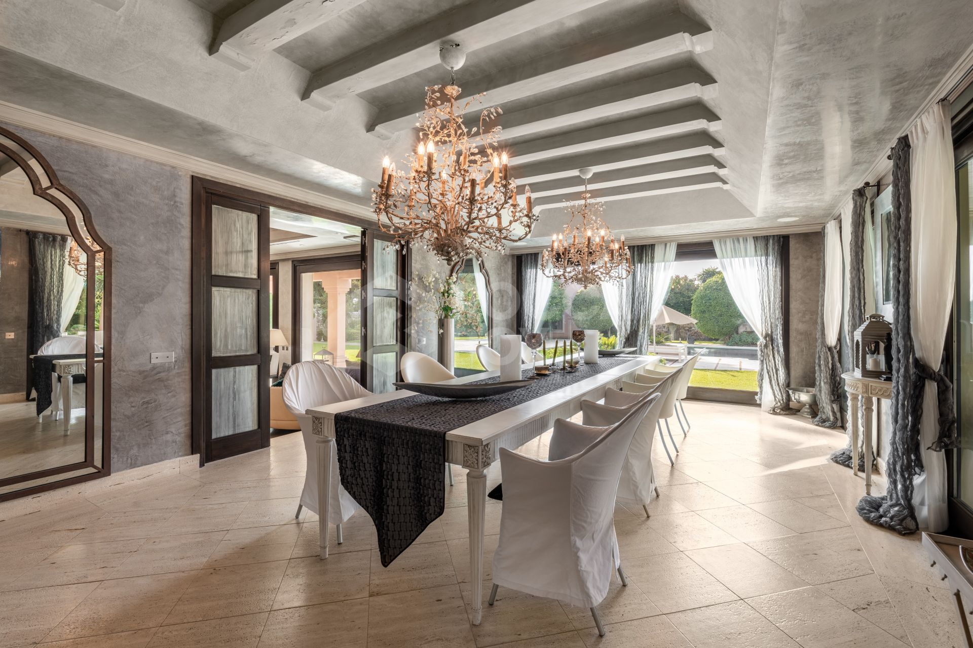 Grand Estate with Private Tennis Court