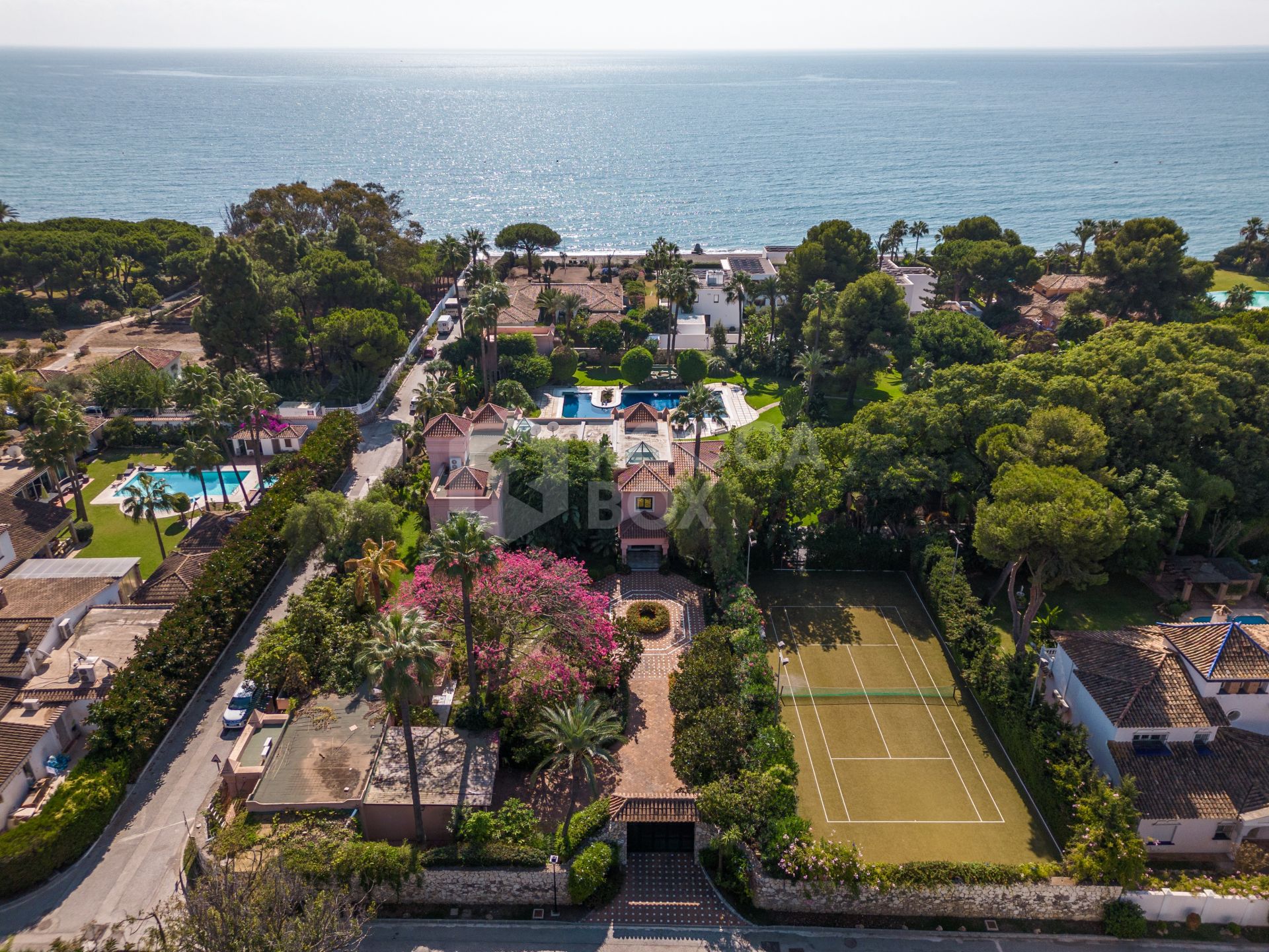 Grand Estate with Private Tennis Court