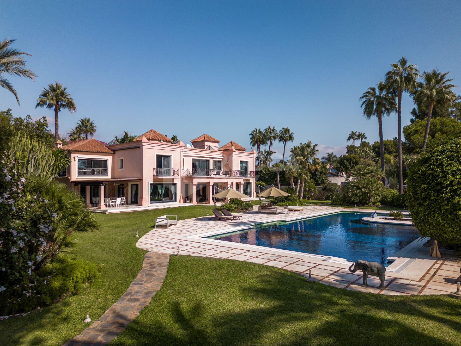 Grand Estate with Private Tennis Court