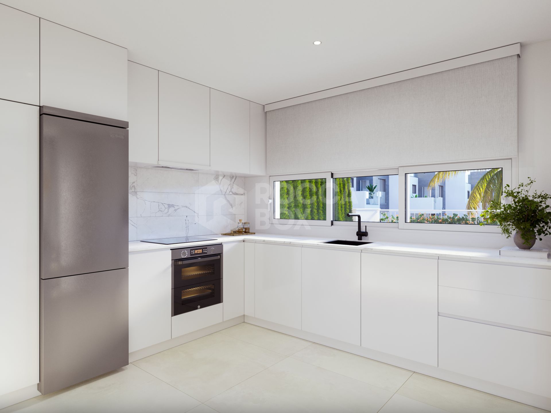 Modern Coastal Haven: 3-Bedroom Semi-Detached Home with Sea Views