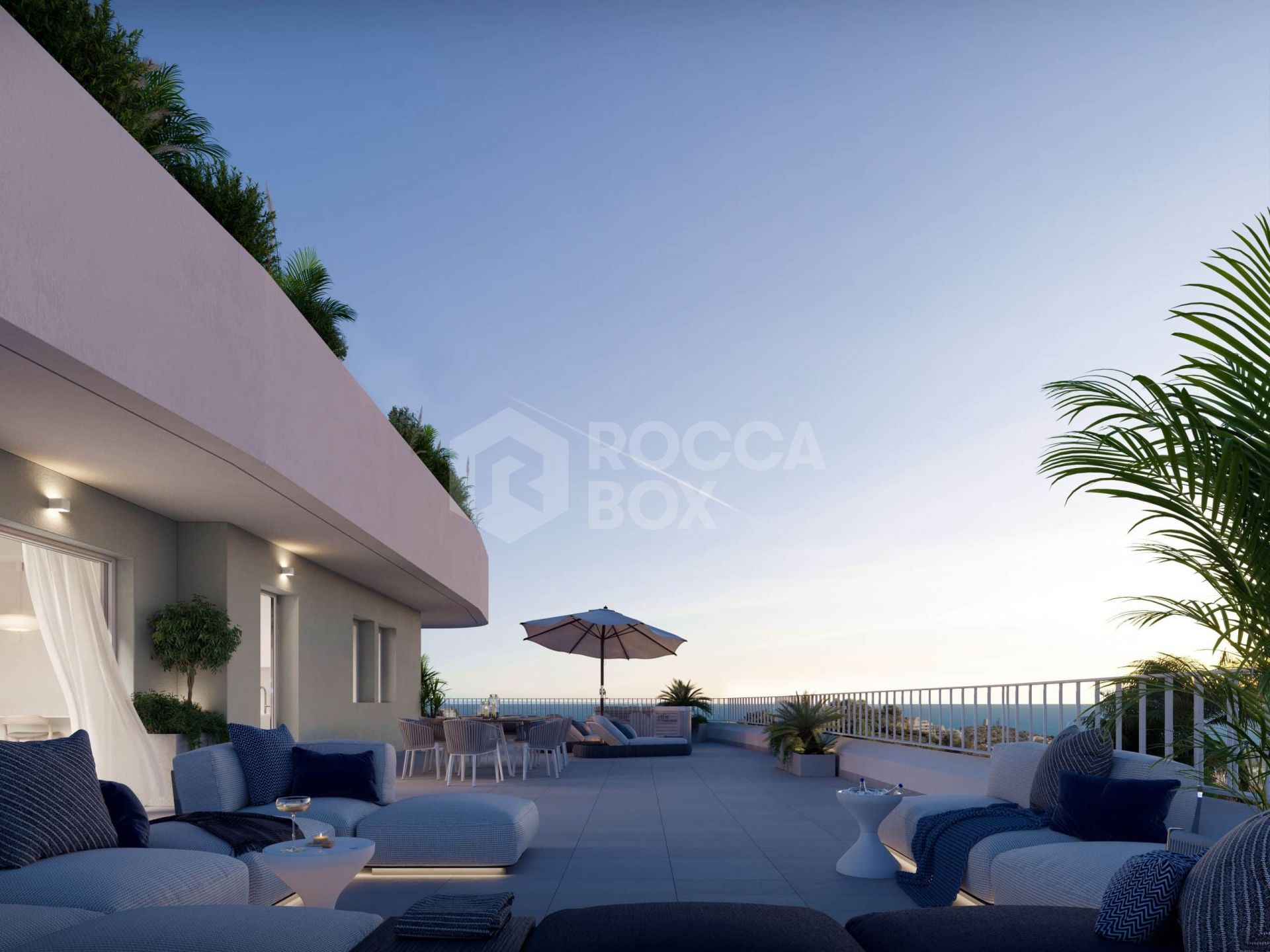 Coastal Elegance: 3-Bed Apartment with Breathtaking Sunsets