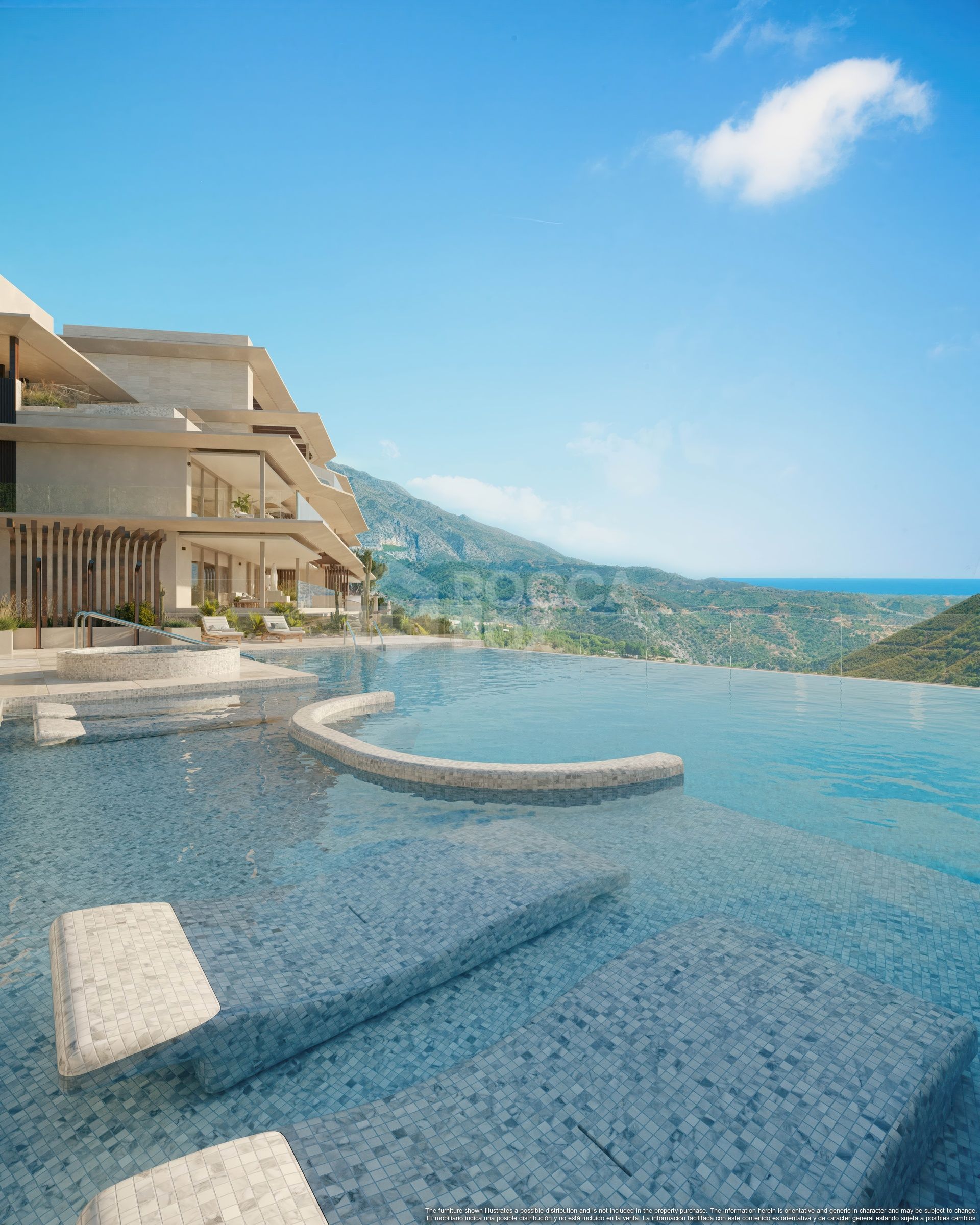 Elegant 3-Bedroom Apartment with Private Pool & Breathtaking Views