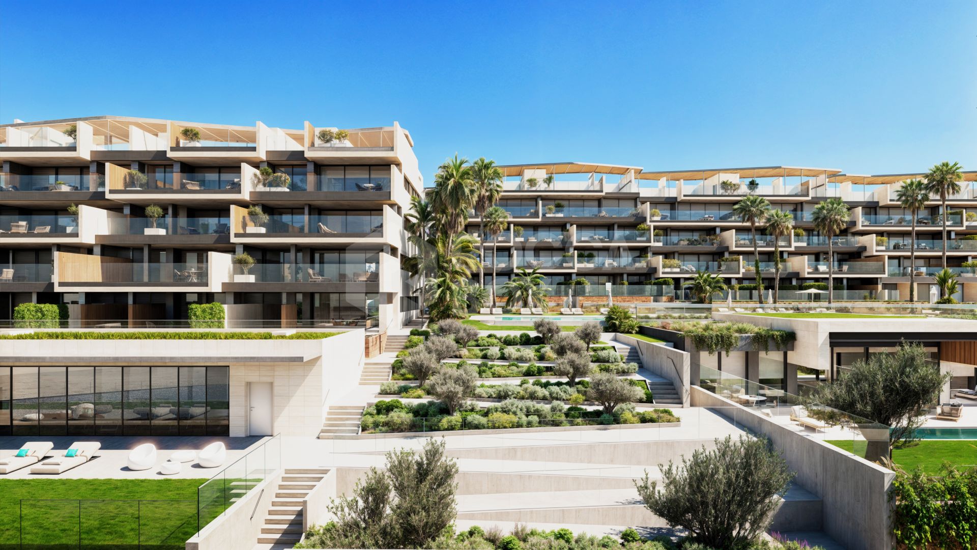 Stunning New Build Luxury Apartment : Front Line Beach in Costa del Sol