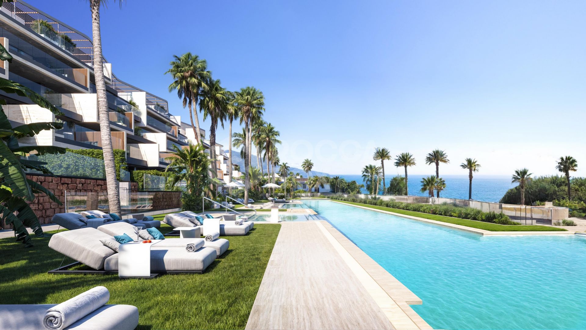 Stunning New Build Luxury Apartment : Front Line Beach in Costa del Sol