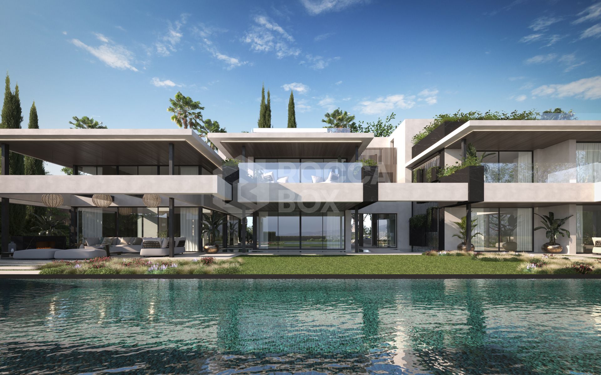 Breathtaking Contemporary Villa in Sotogrande Costa with Panoramic Sea Views and Premier Location