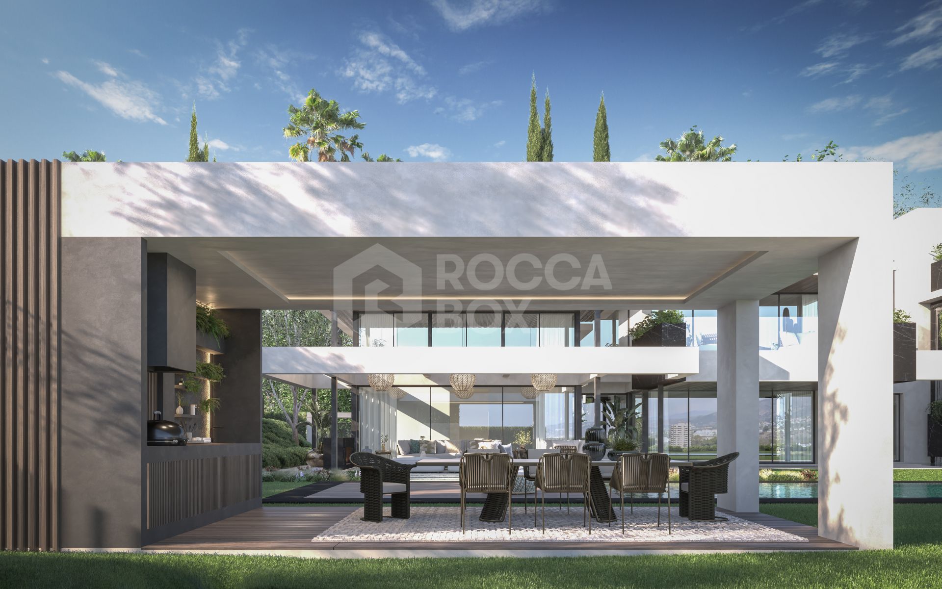 Breathtaking Contemporary Villa in Sotogrande Costa with Panoramic Sea Views and Premier Location