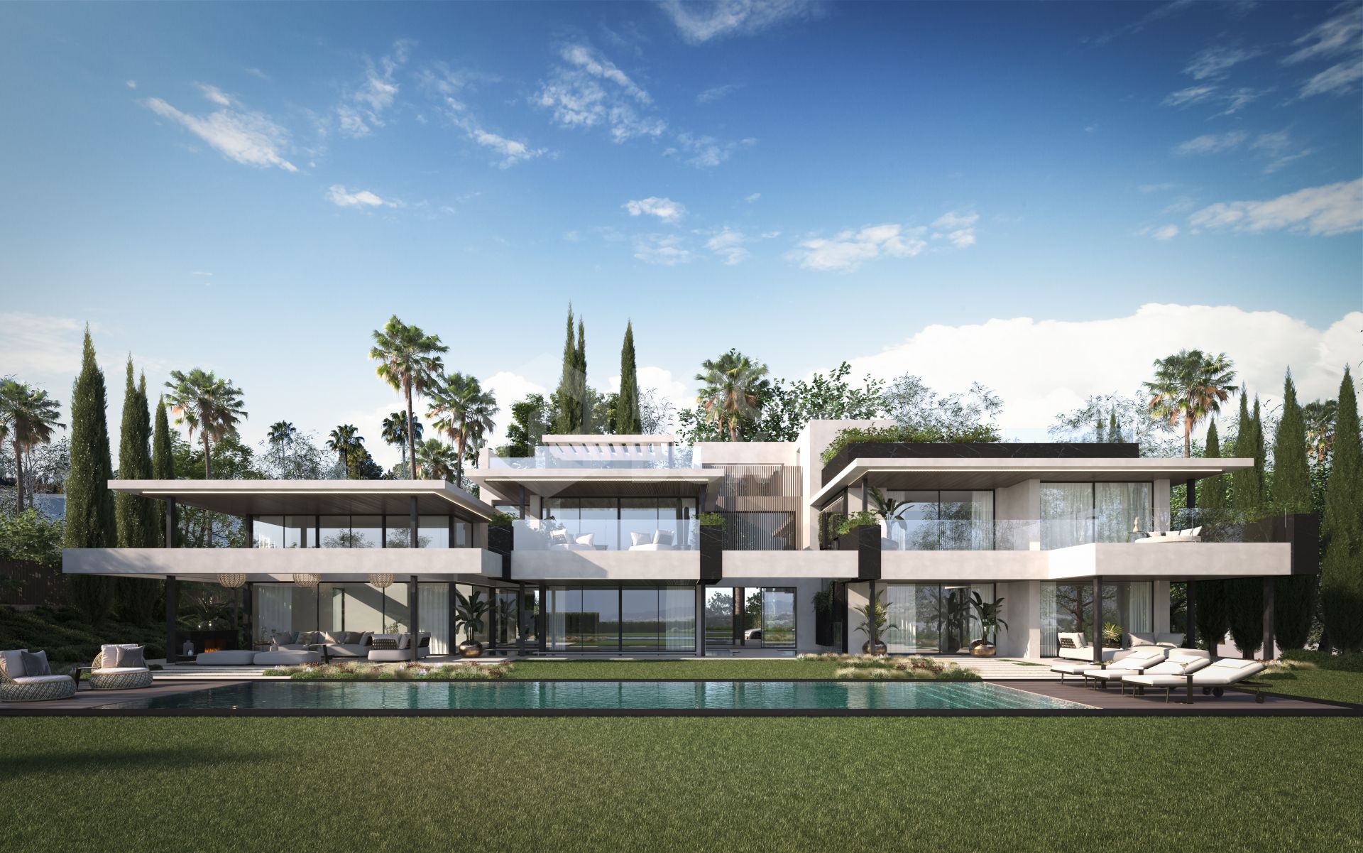 Breathtaking Contemporary Villa in Sotogrande Costa with Panoramic Sea Views and Premier Location