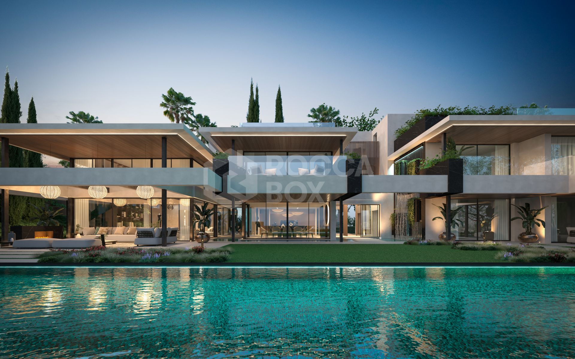 Breathtaking Contemporary Villa in Sotogrande Costa with Panoramic Sea Views and Premier Location