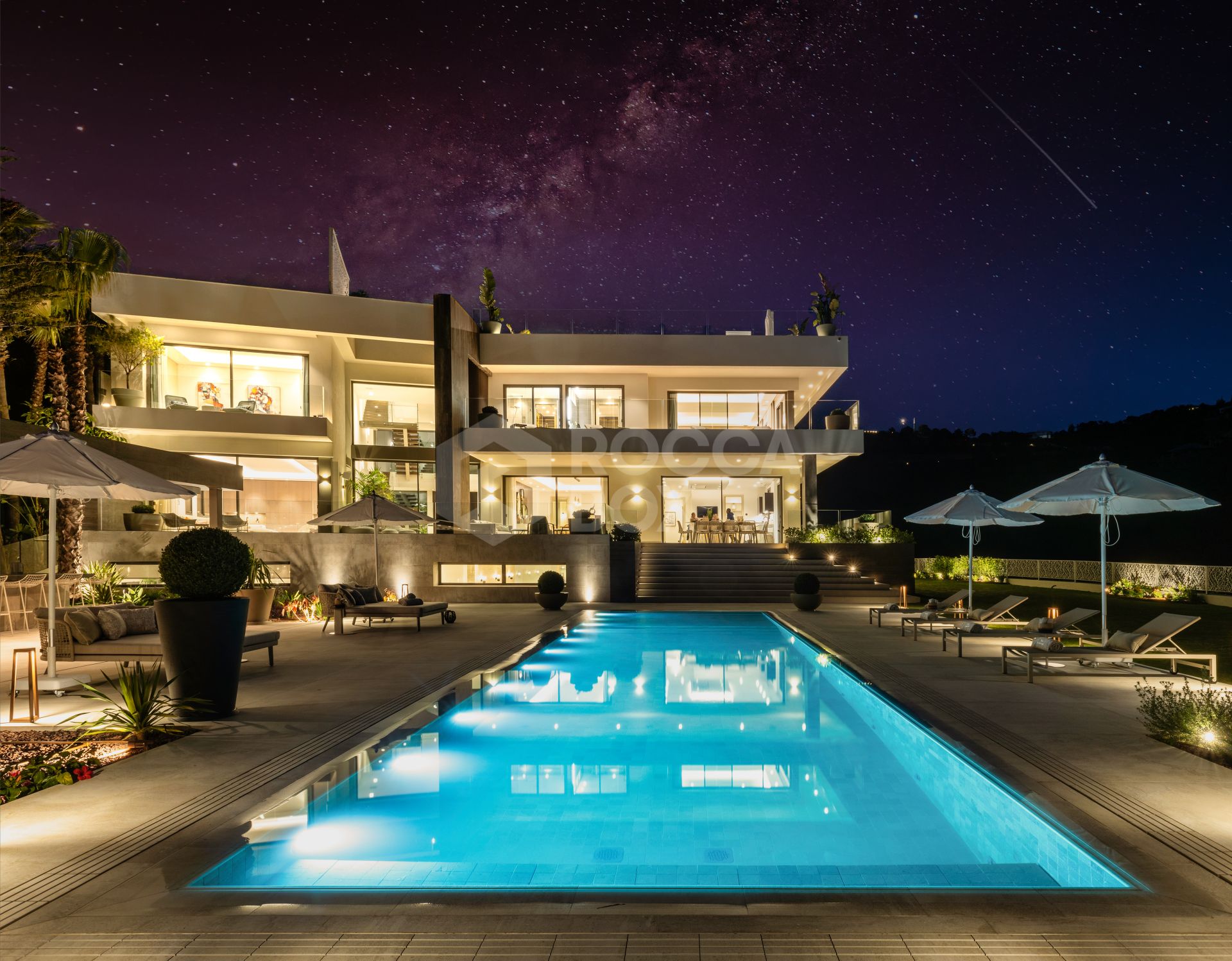 Spectacular Modern Villa in La Zagaleta with Panoramic Views, Spa, and Luxury Amenities