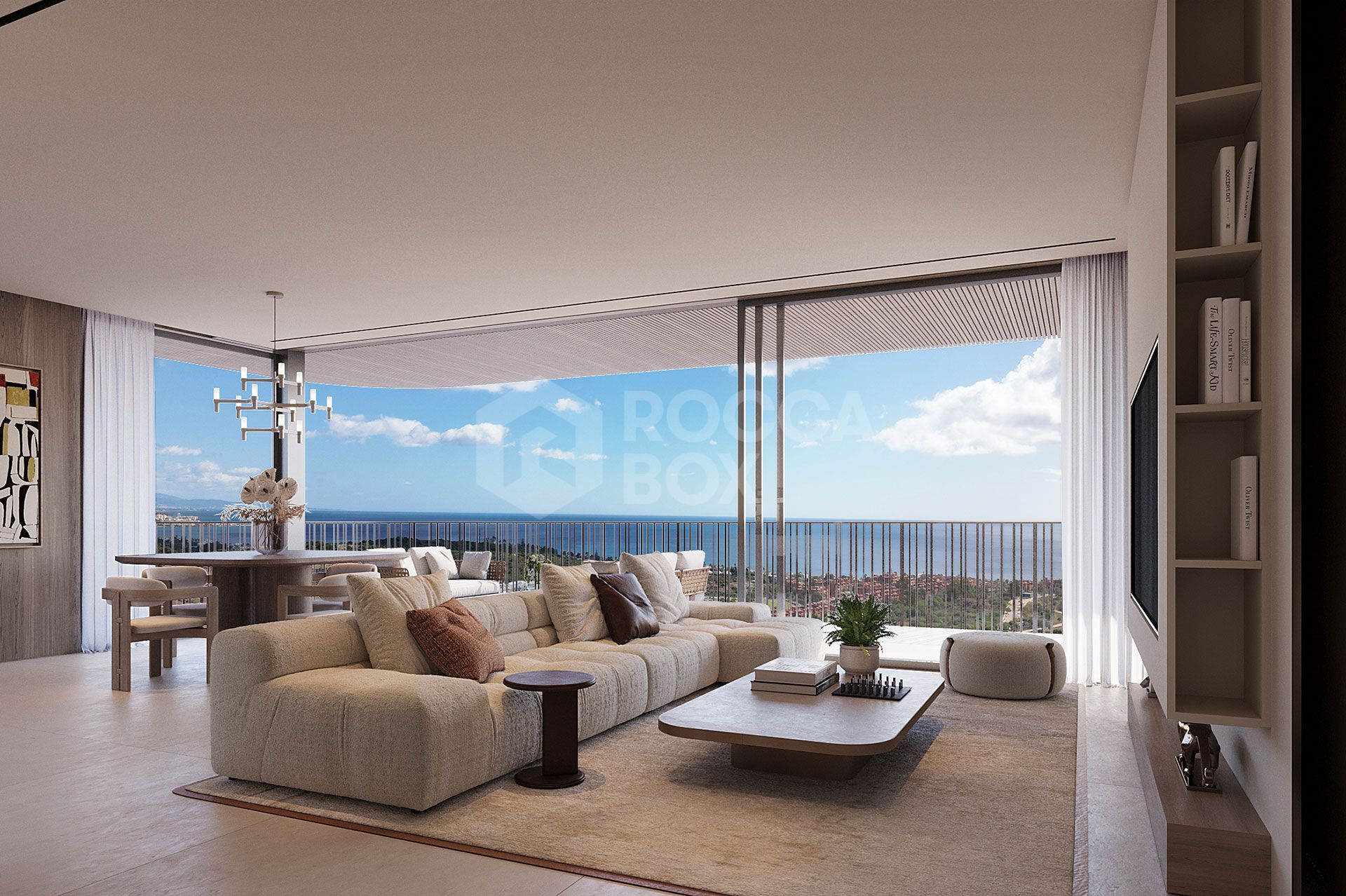 Luxury Apartment with Panoramic Views and Exclusive Amenities on the Costa del Sol