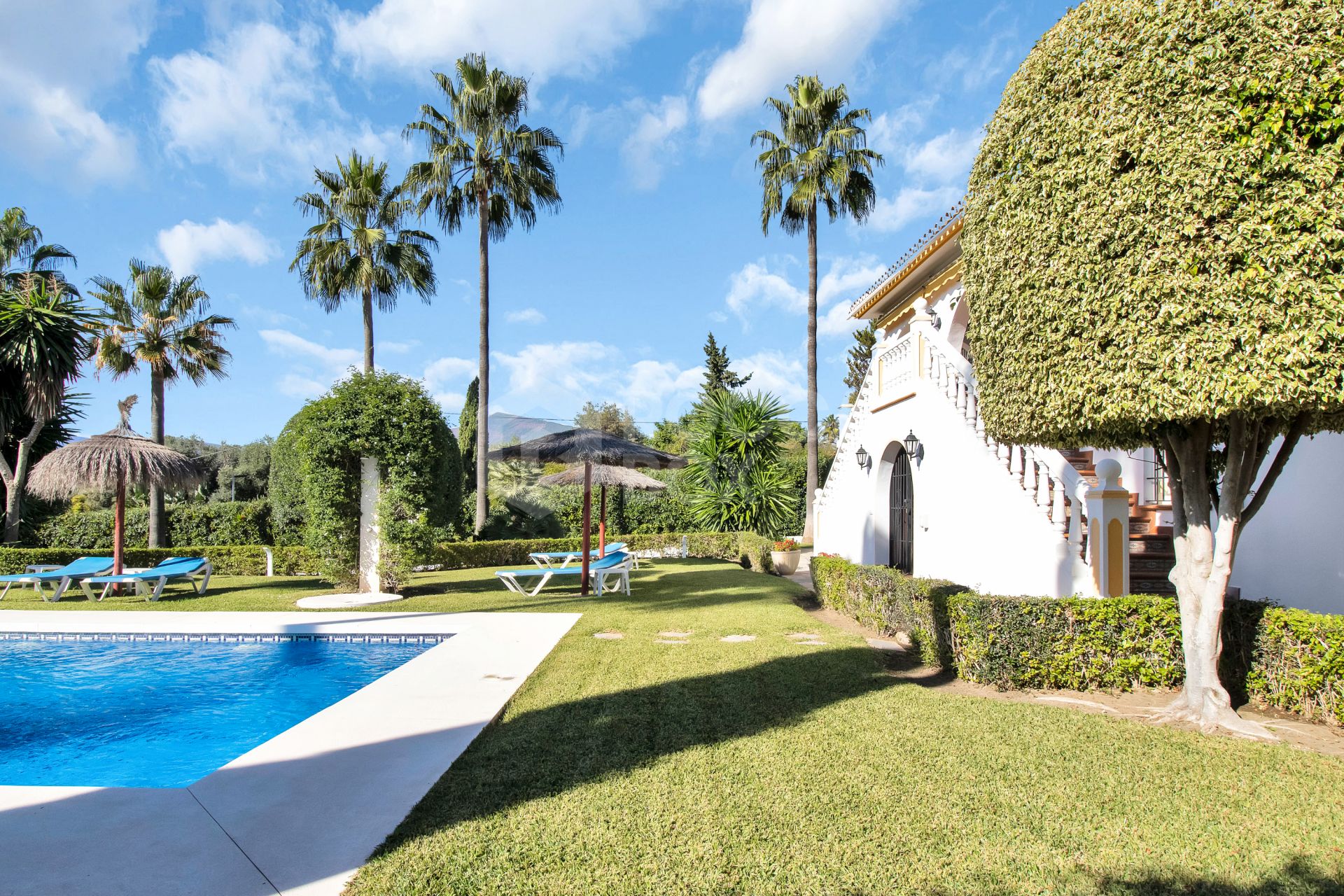 Andalucian Style Villa with Private Garden, Pool, and Jacuzzi