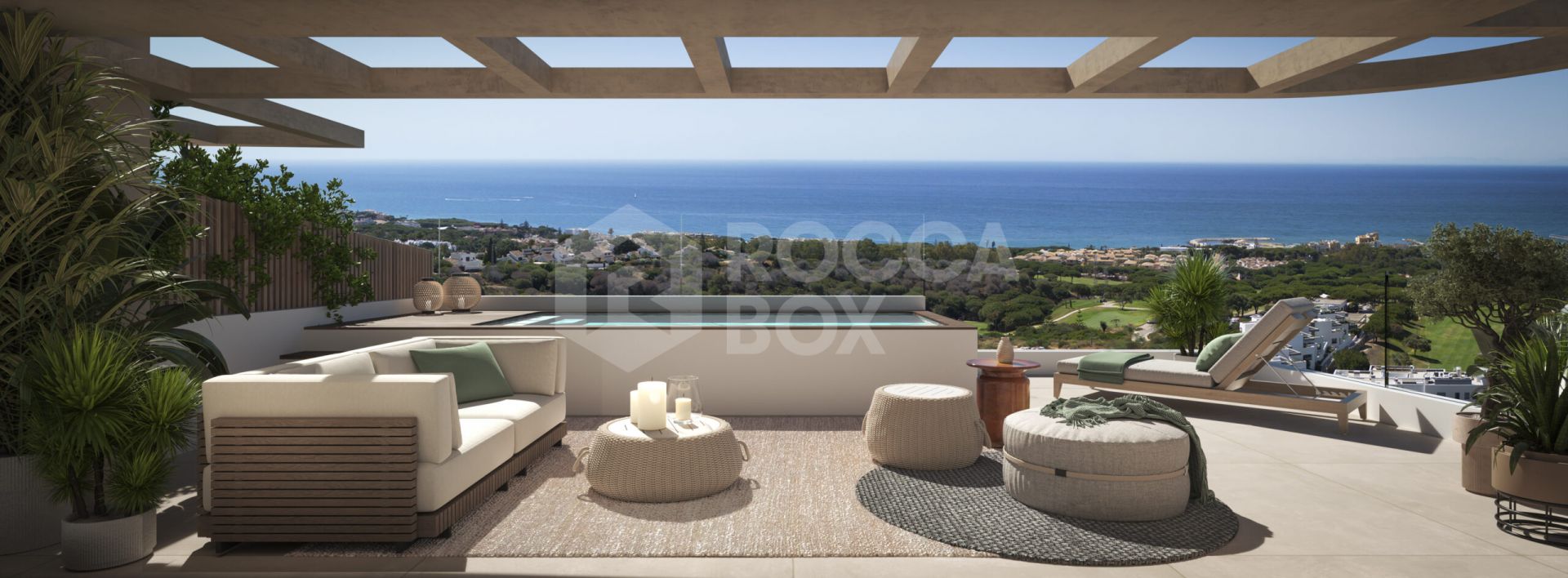 Coastal Elegance with Panoramic Views – 3-Bedroom Luxury Apartment