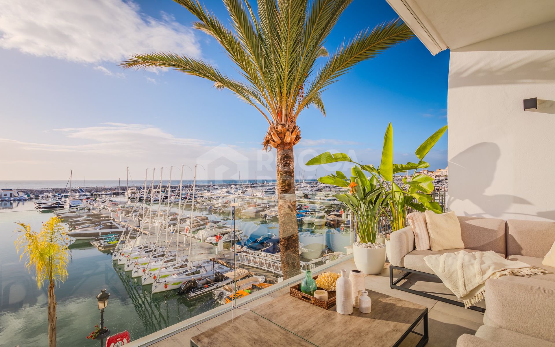 Luxurious Frontline Penthouse with Breathtaking Marina Views in Puerto Banús