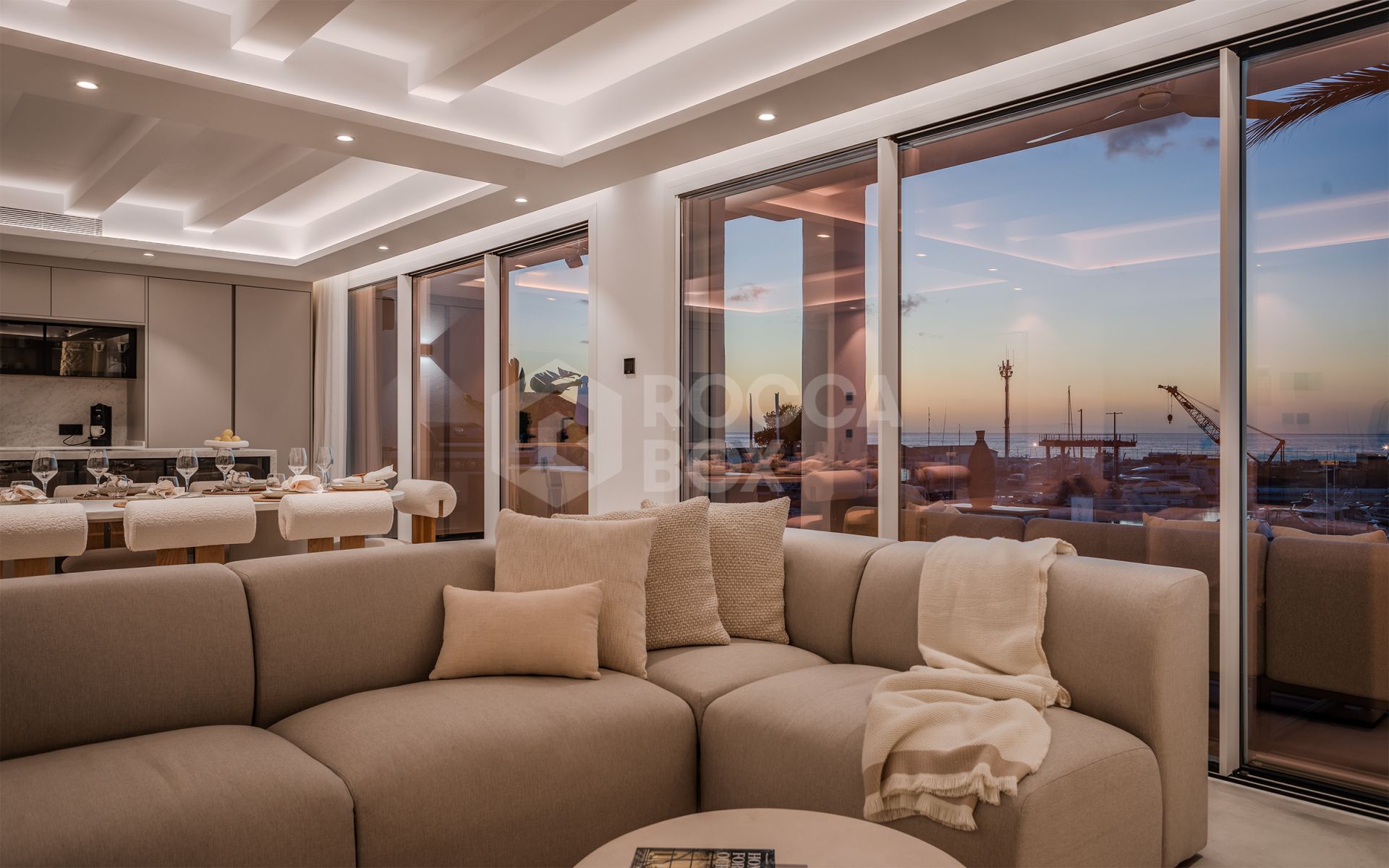 Luxurious Frontline Penthouse with Breathtaking Marina Views in Puerto Banús