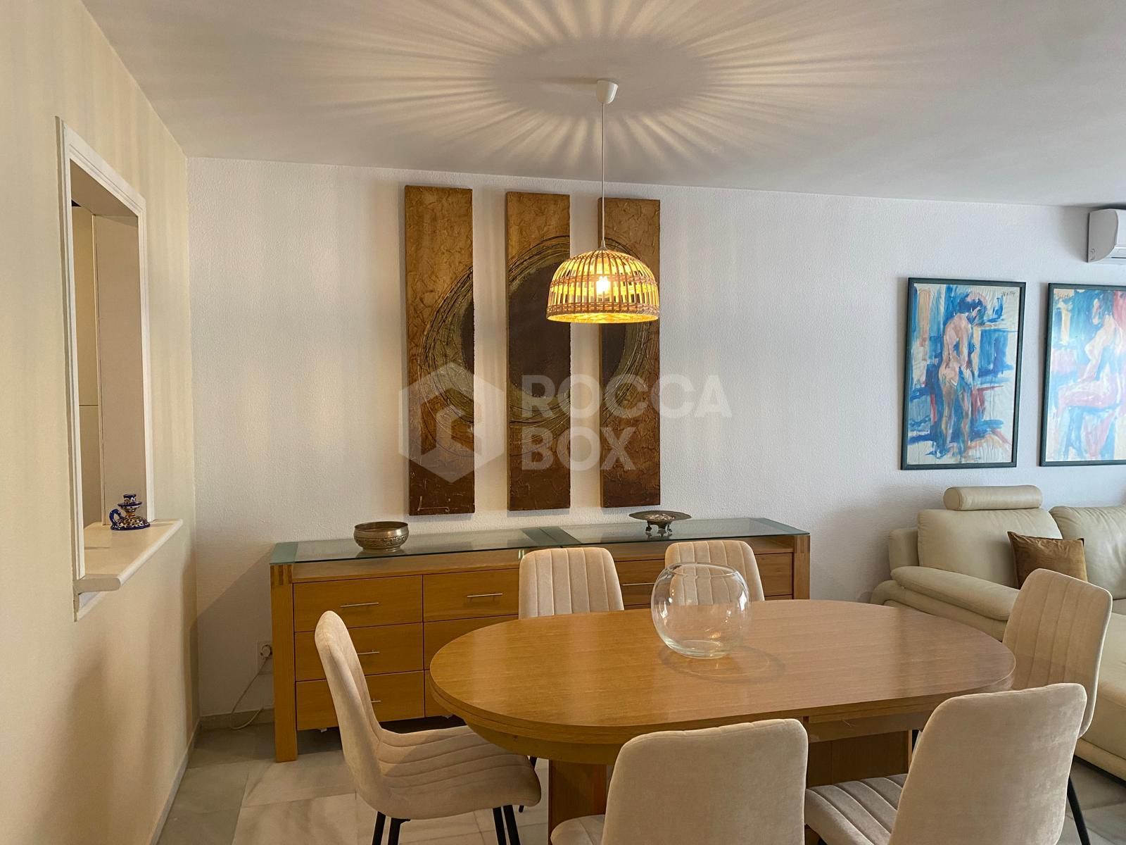 Elegant Ground Floor Apartment in Marbella's Puerto Banus