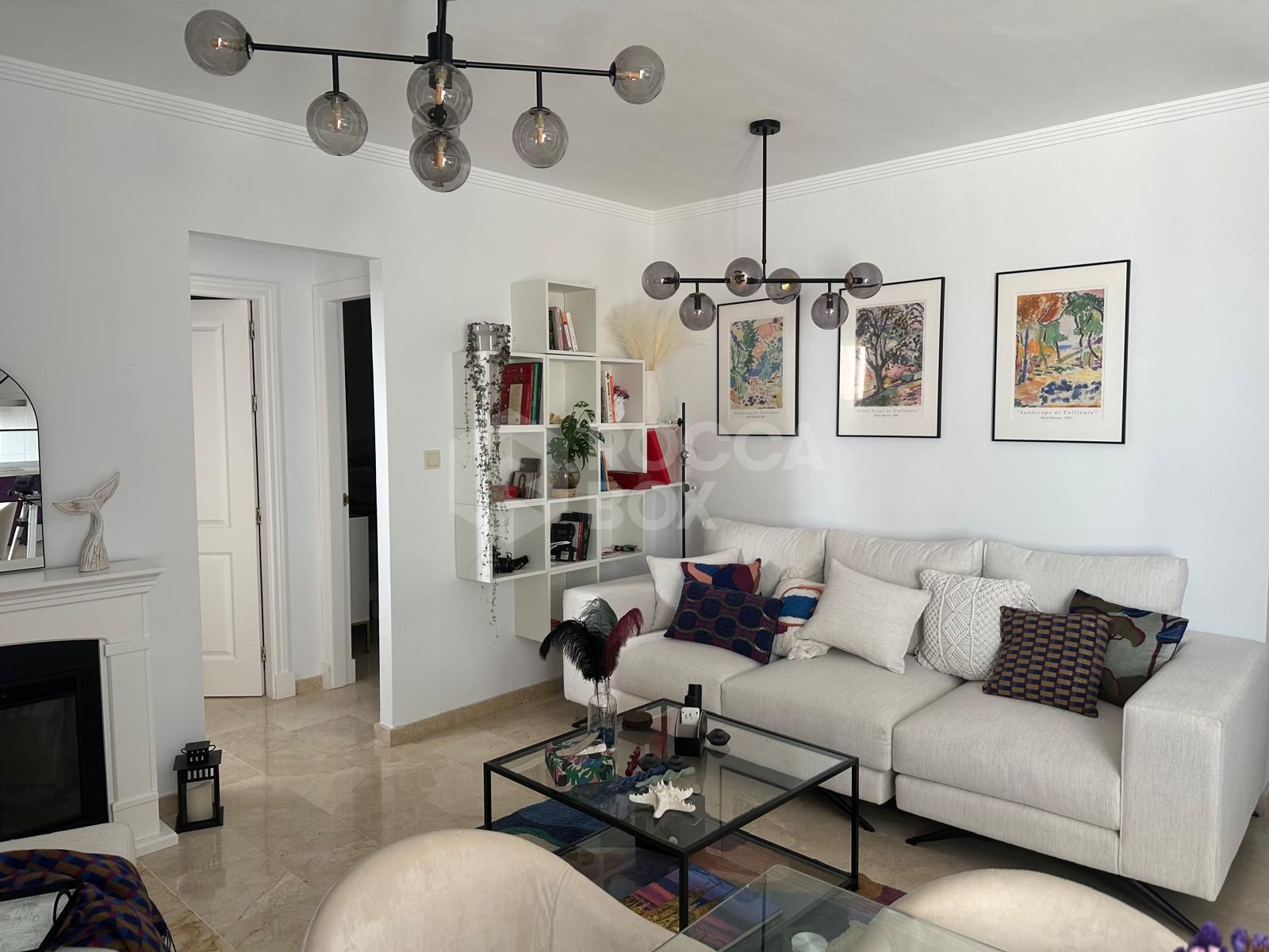 Two-Bedroom Apartment with Sea and Mountain Views in Mijas Costa