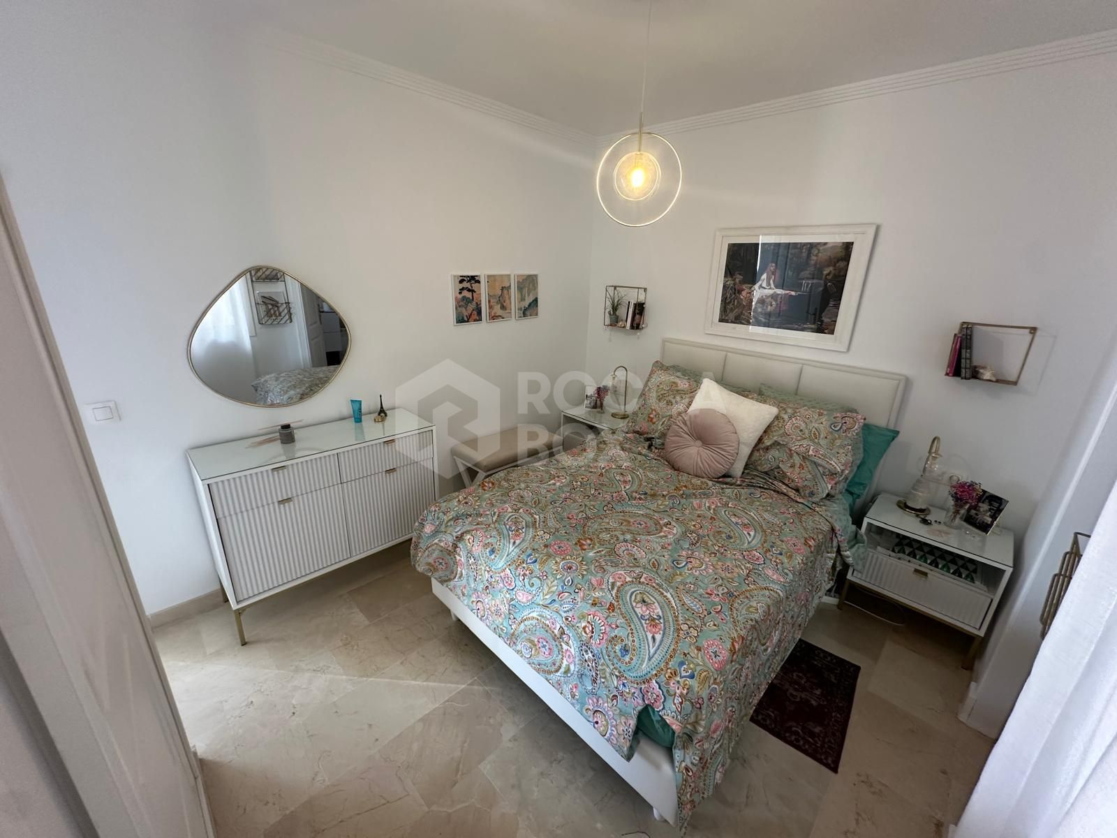 Two-Bedroom Apartment with Sea and Mountain Views in Mijas Costa