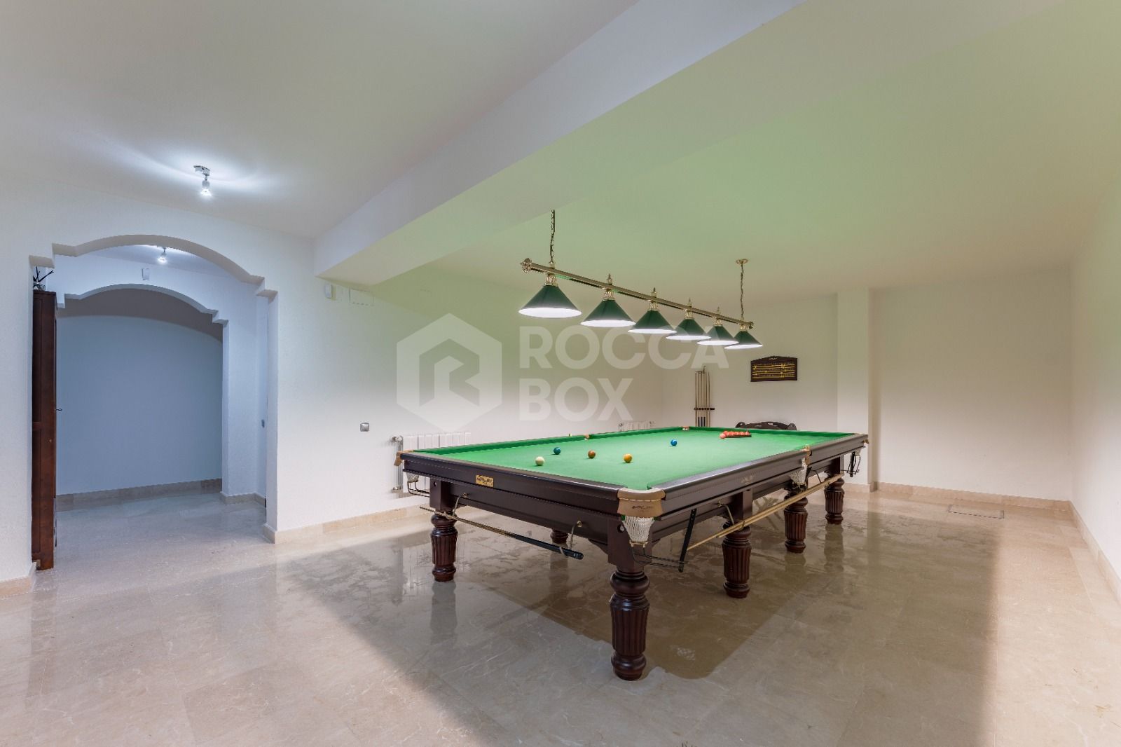 Andalusian-Style Villa with Six Bedrooms in A Prime Location