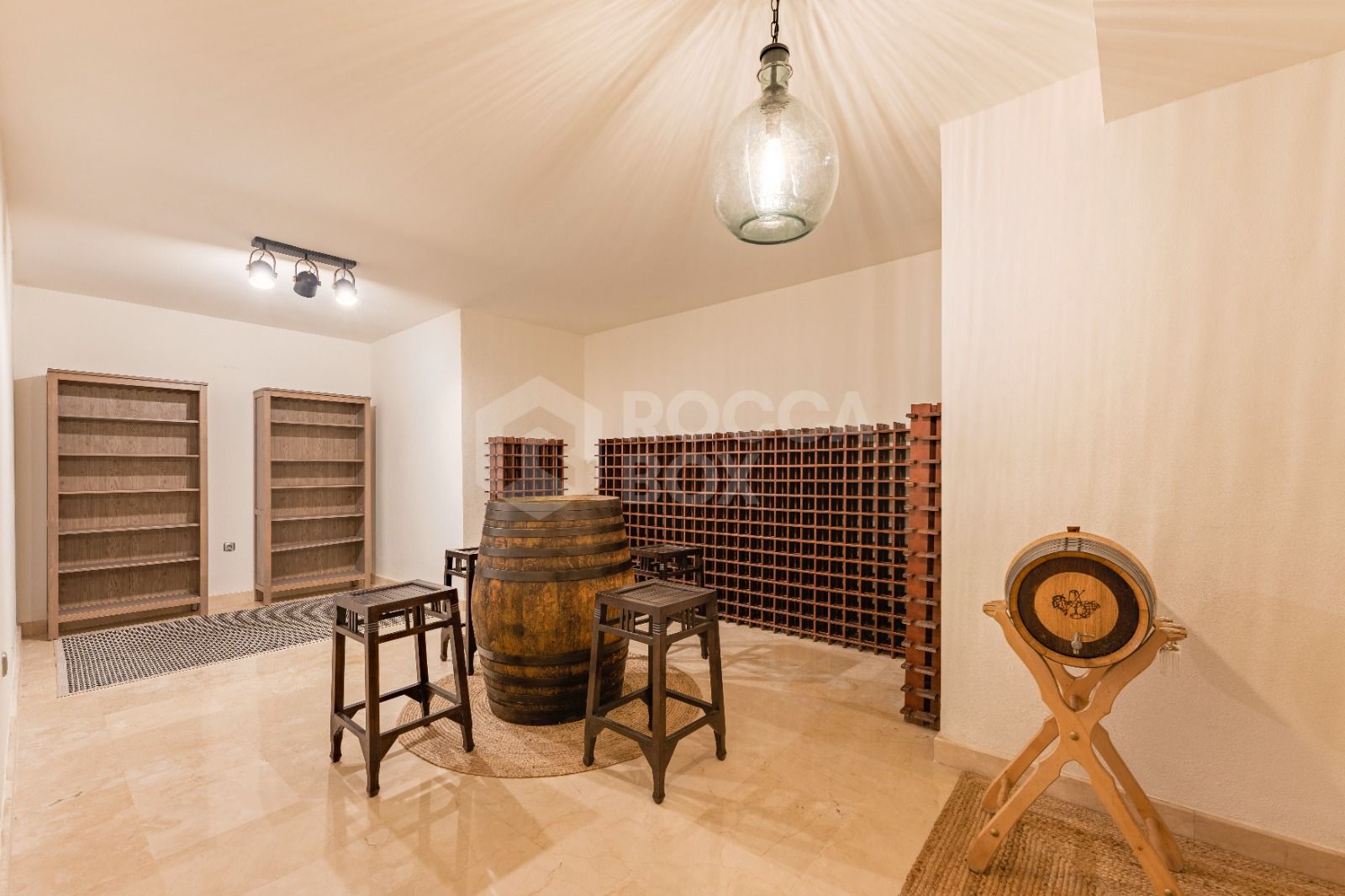 Andalusian-Style Villa with Six Bedrooms in A Prime Location