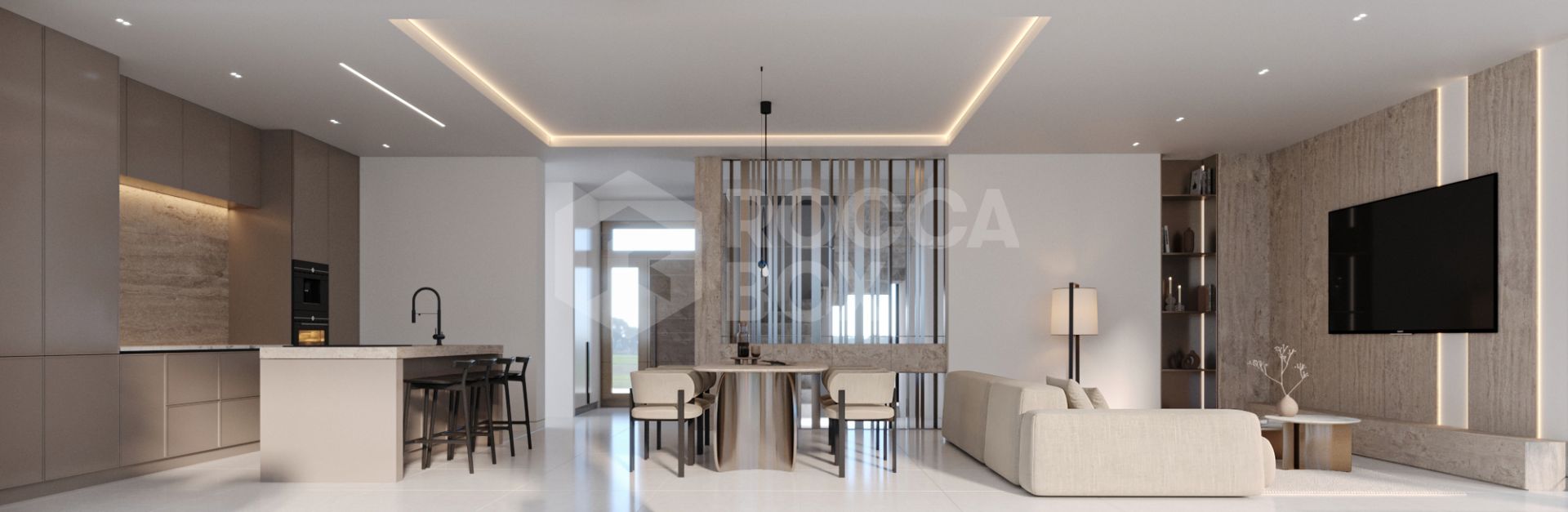 Luxury 5-Bedroom Villa Just 200 Meters from the Beach in Calahonda