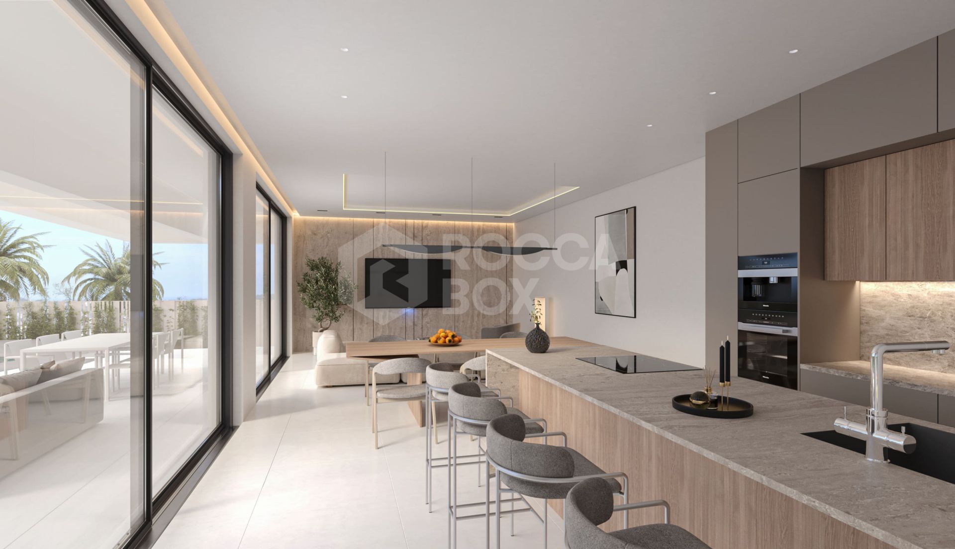 Luxury 5-Bedroom Villa Just 200 Meters from the Beach in Calahonda