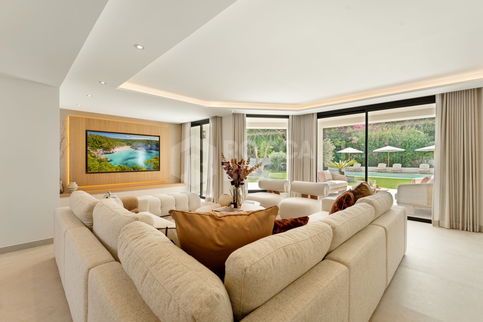 Luxury Renovated Villa with Views on Marbella’s Golden Mile