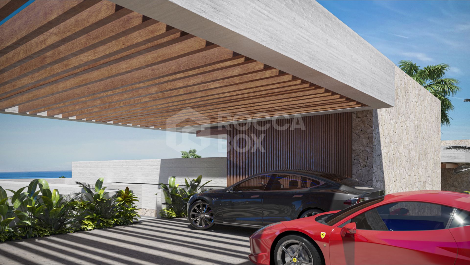 Modern Villa with Infinity Pool and Panoramic Views in El Herrojo Alto