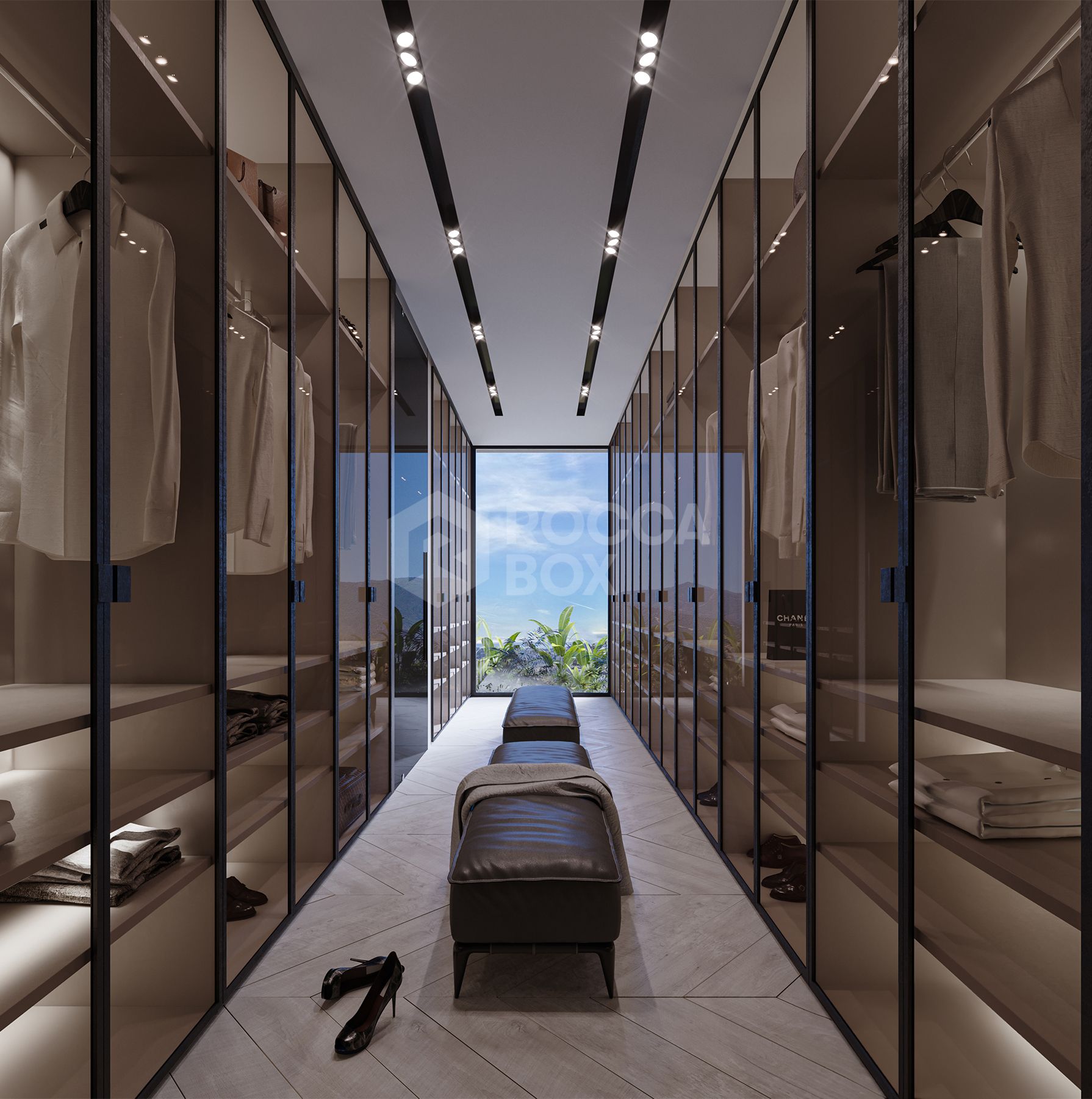 Modern Villa with Infinity Pool and Panoramic Views in El Herrojo Alto