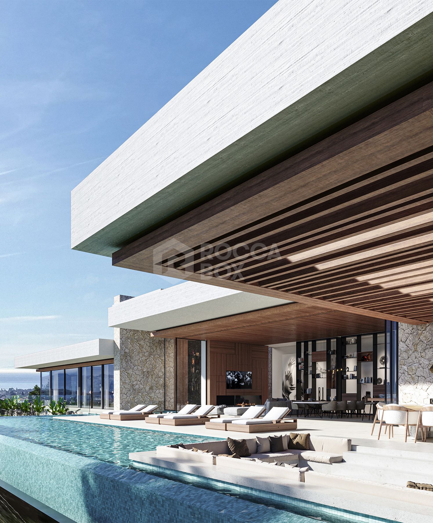 Modern Villa with Infinity Pool and Panoramic Views in El Herrojo Alto