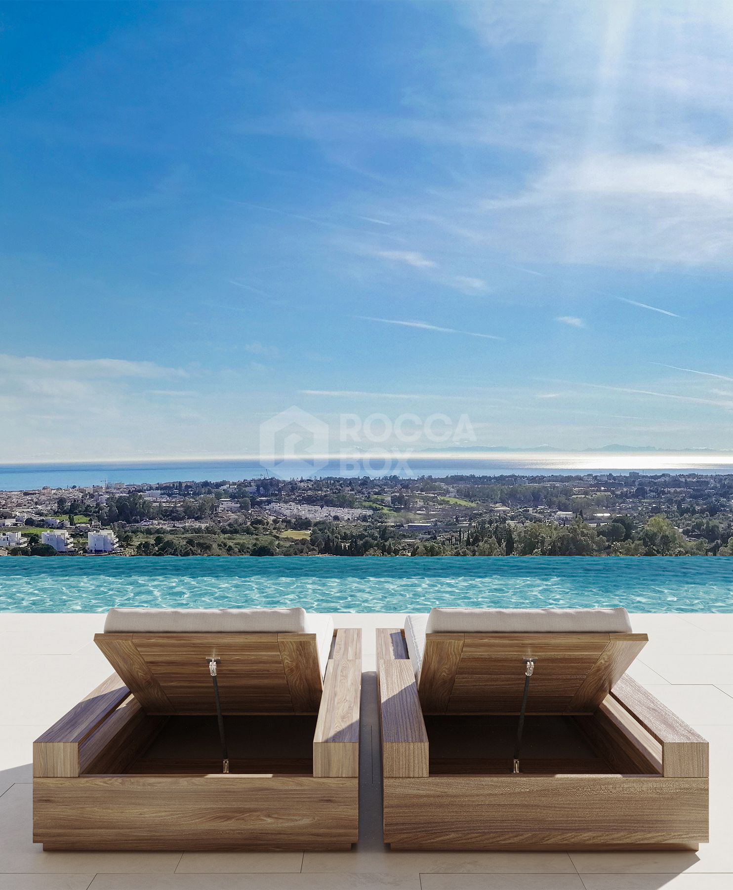 Modern Villa with Infinity Pool and Panoramic Views in El Herrojo Alto