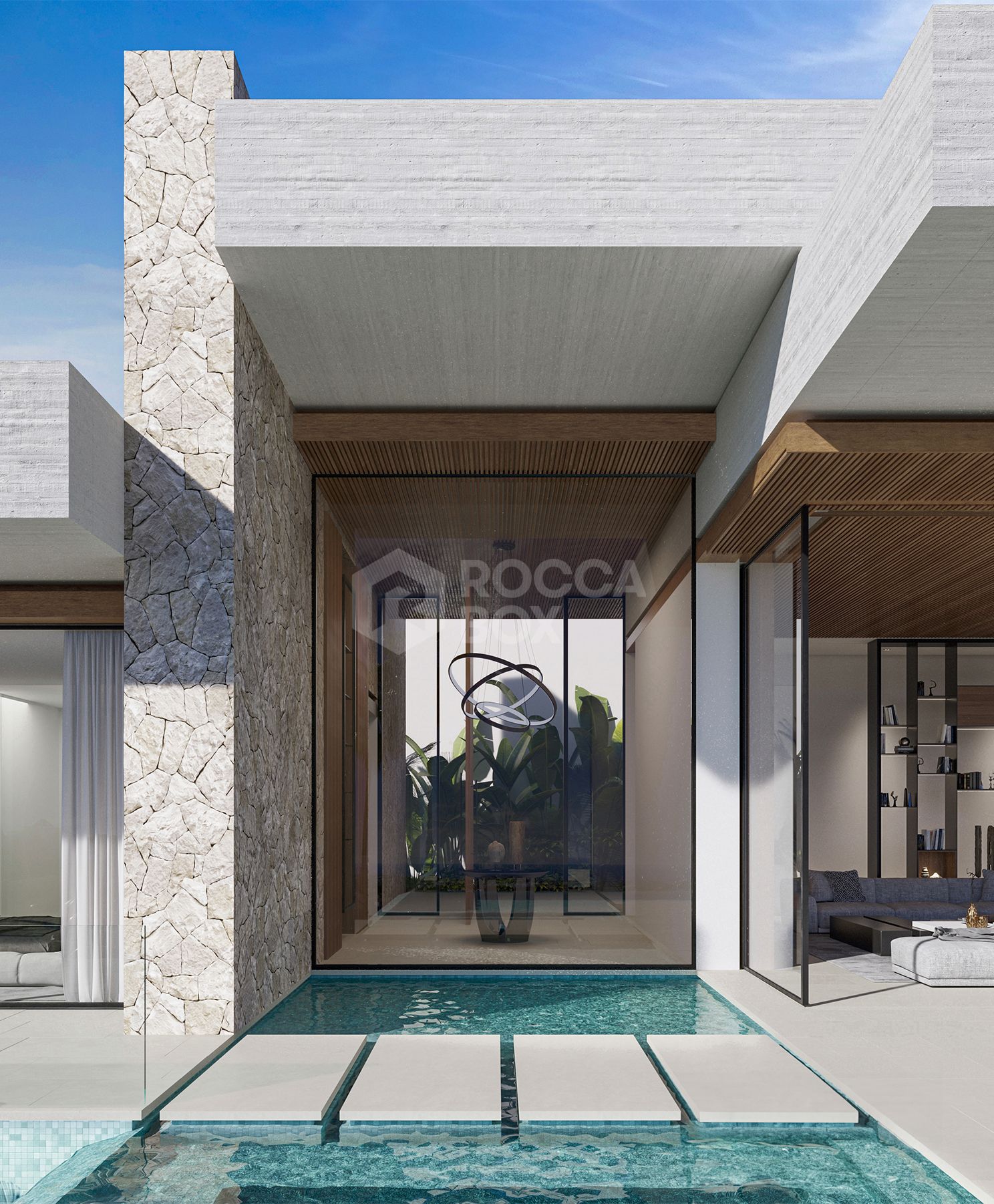 Modern Villa with Infinity Pool and Panoramic Views in El Herrojo Alto