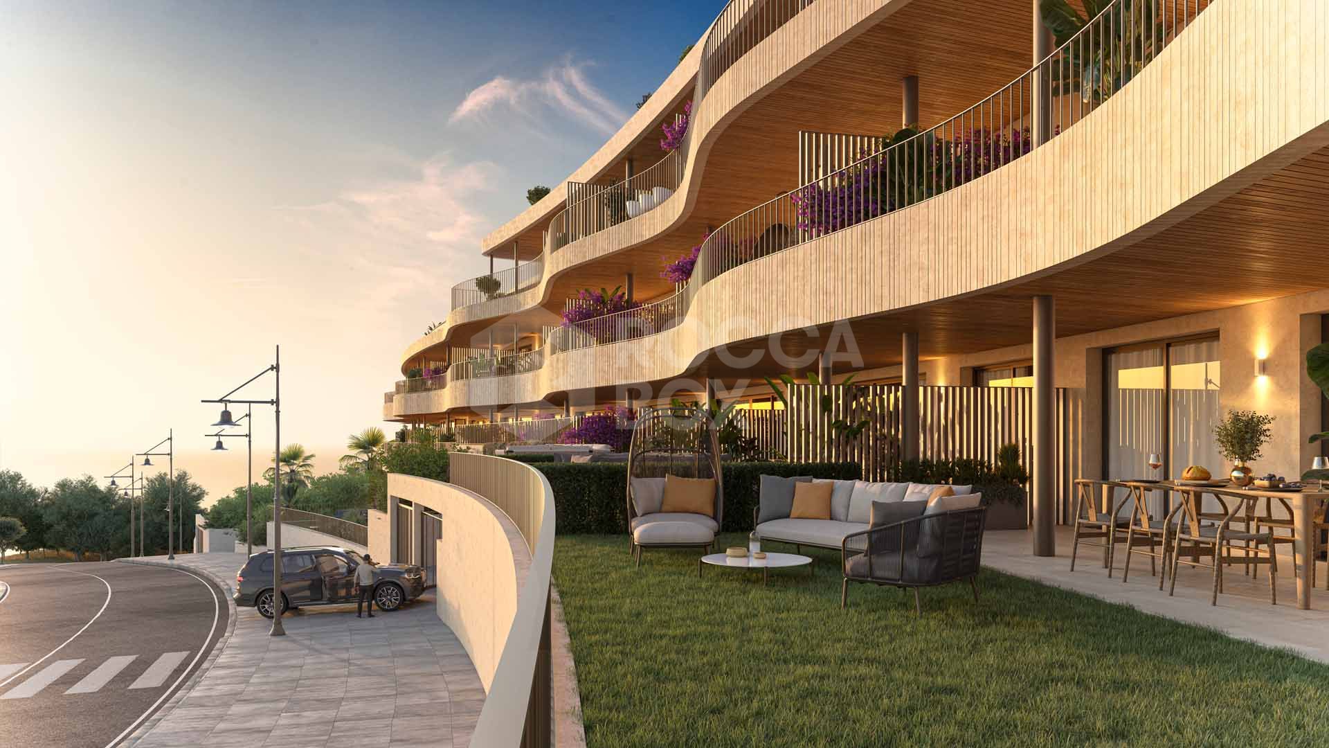 A MODERN HAVEN WITH PANORAMIC SEA VIEWS