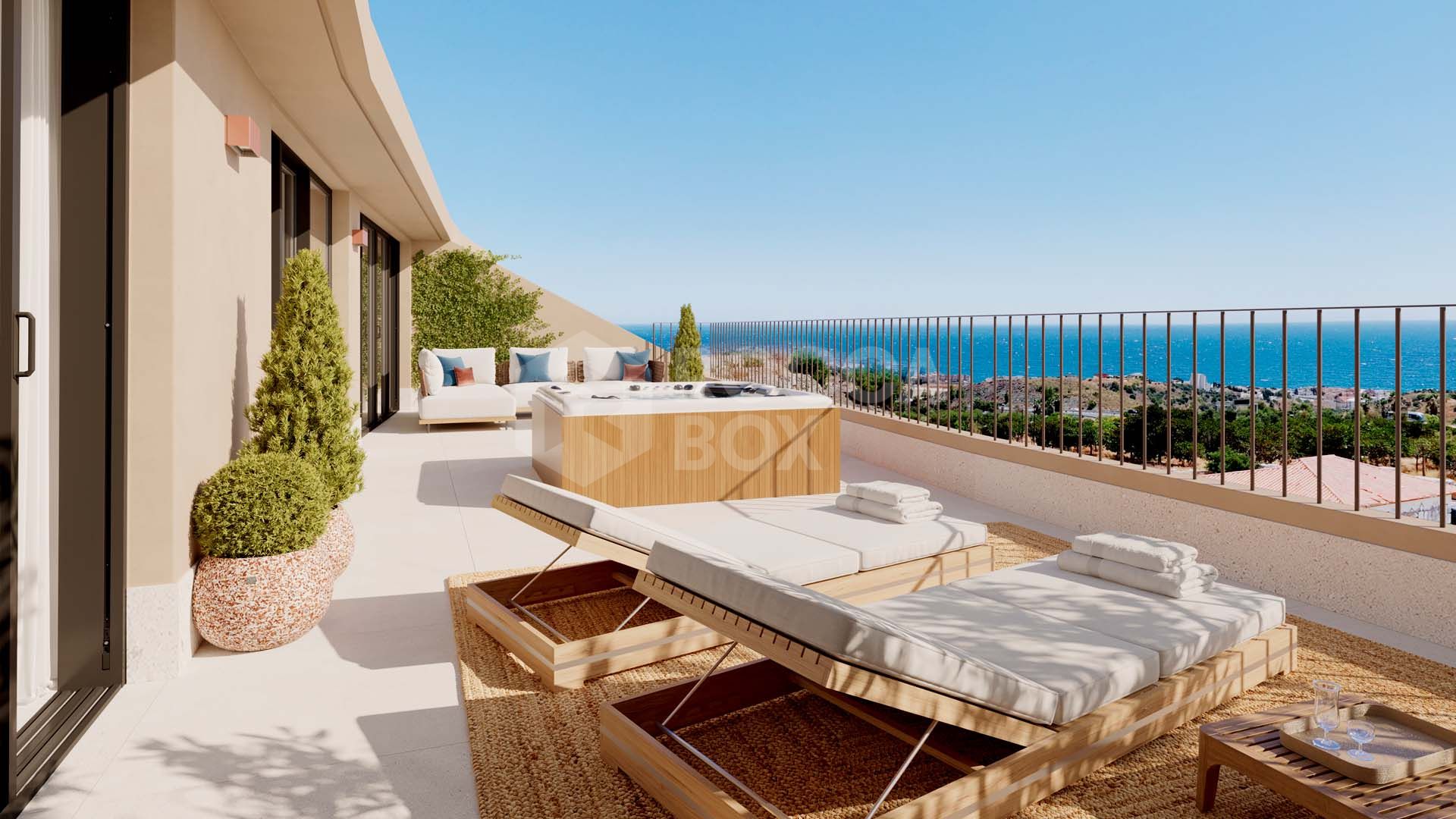 A MODERN HAVEN WITH PANORAMIC SEA VIEWS