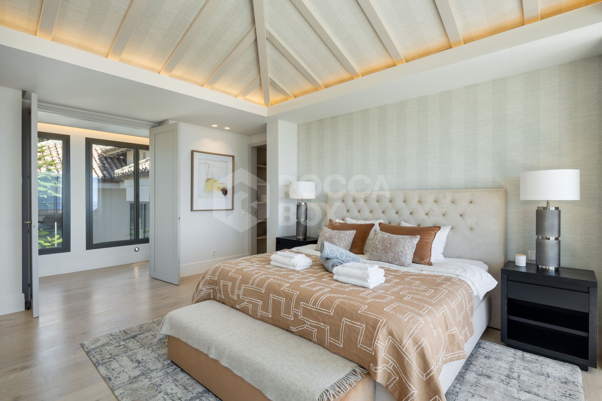 Luxury 7-Bedroom Villa with Panoramic Sea and Mountain Views