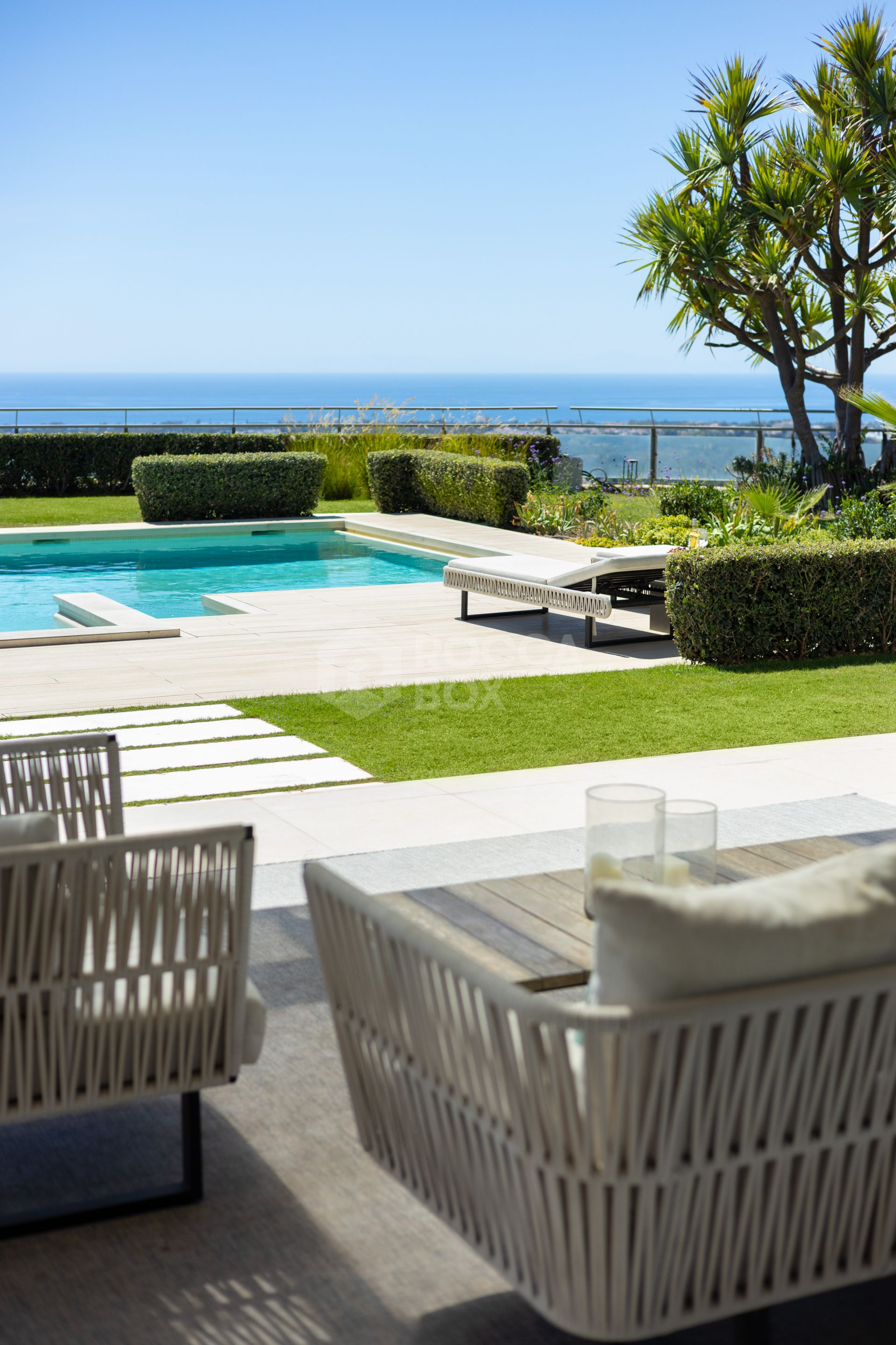 Luxury 7-Bedroom Villa with Panoramic Sea and Mountain Views