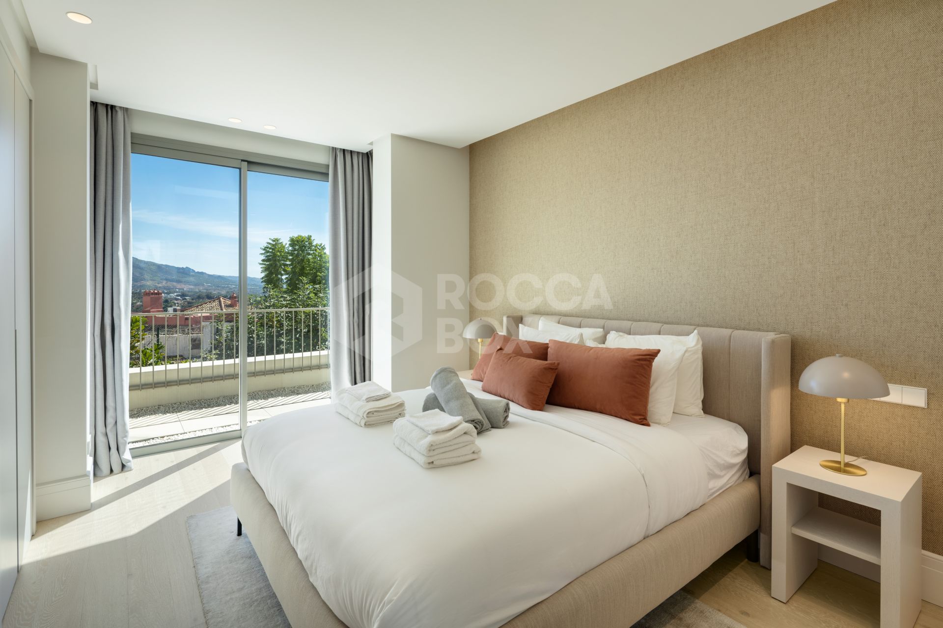 Luxury 7-Bedroom Villa with Panoramic Sea and Mountain Views