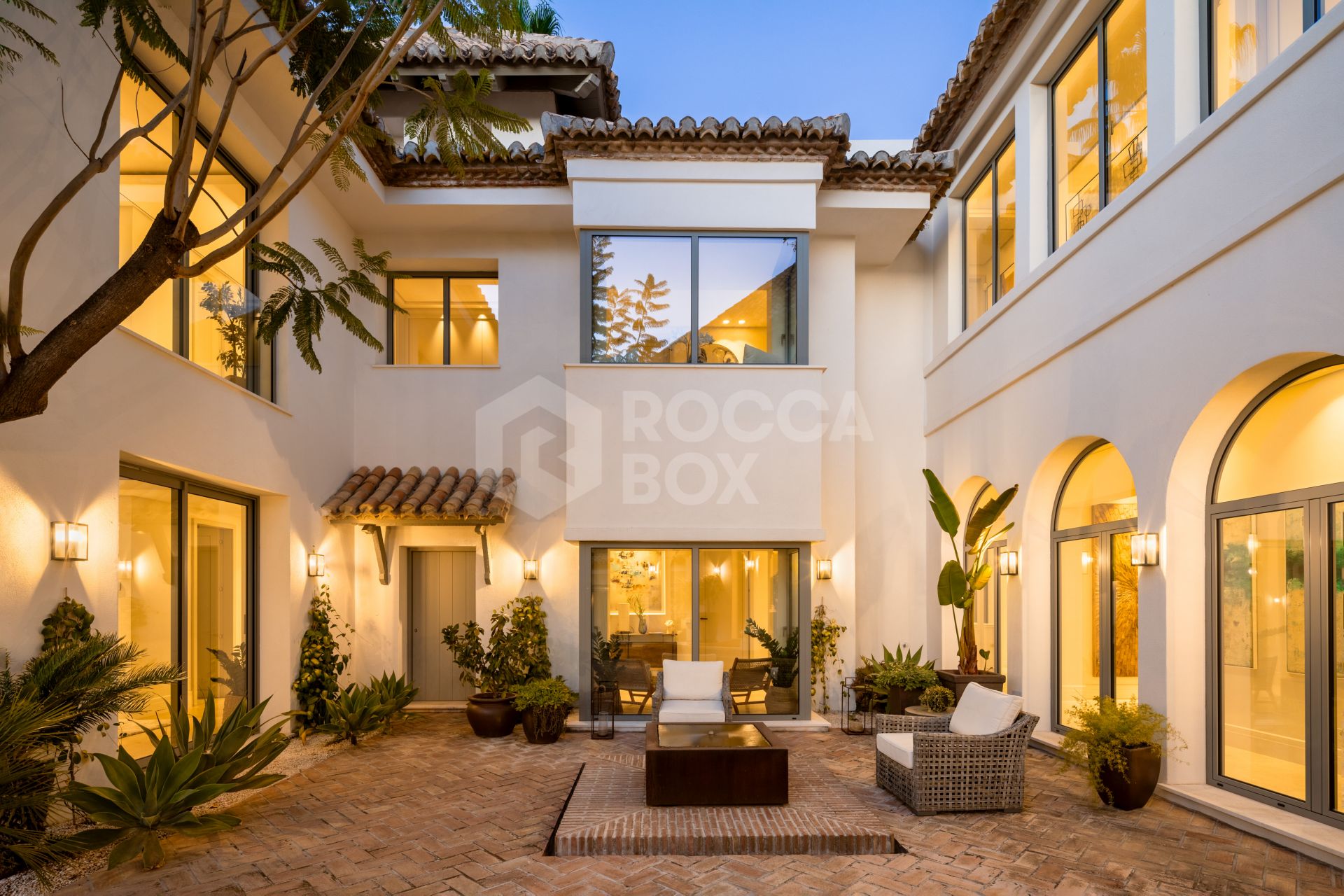 Luxury 7-Bedroom Villa with Panoramic Sea and Mountain Views