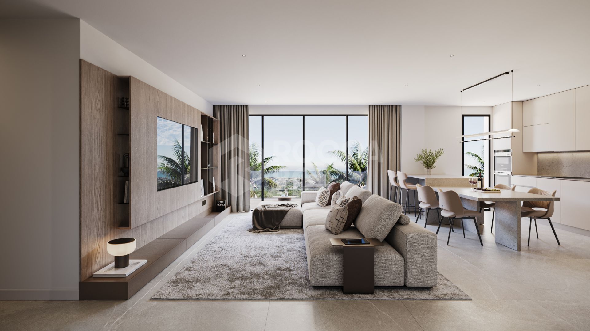 Modern 2-Bedroom Apartment with Sea Views and Resort-Style Amenities on the Costa del Sol