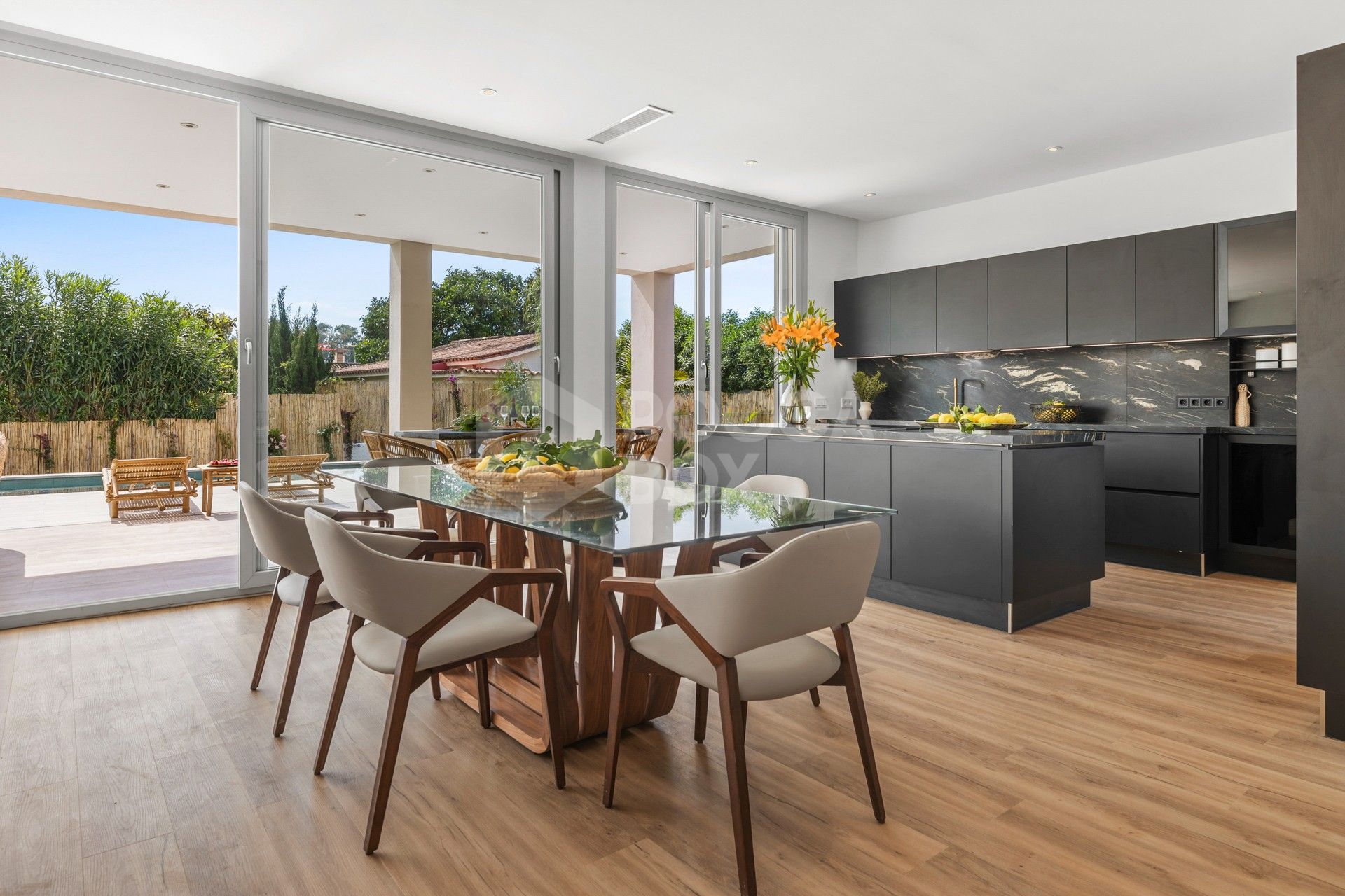 Modern Beachside Villa with Private Pool