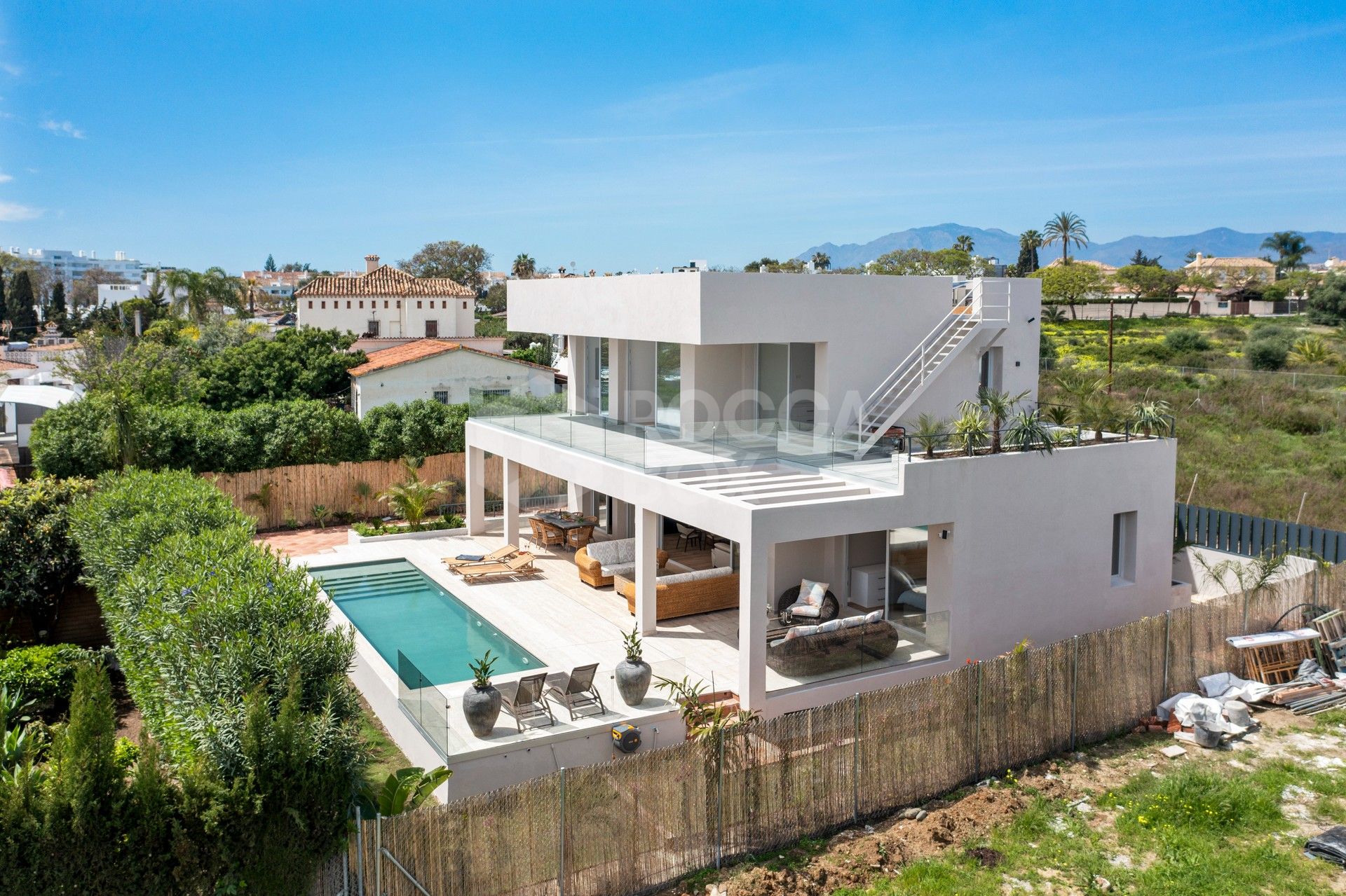 Modern Beachside Villa with Private Pool