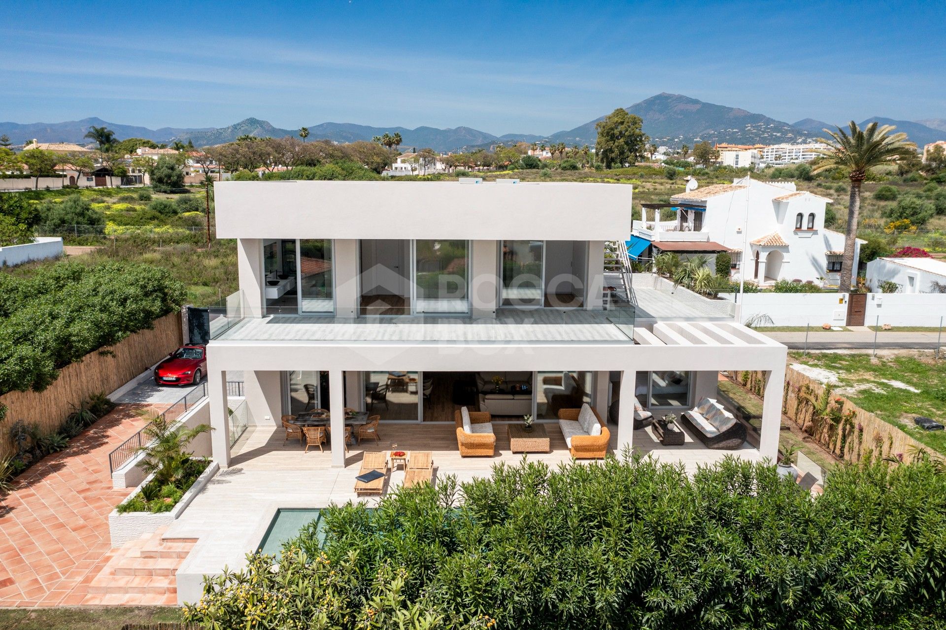 Modern Beachside Villa with Private Pool