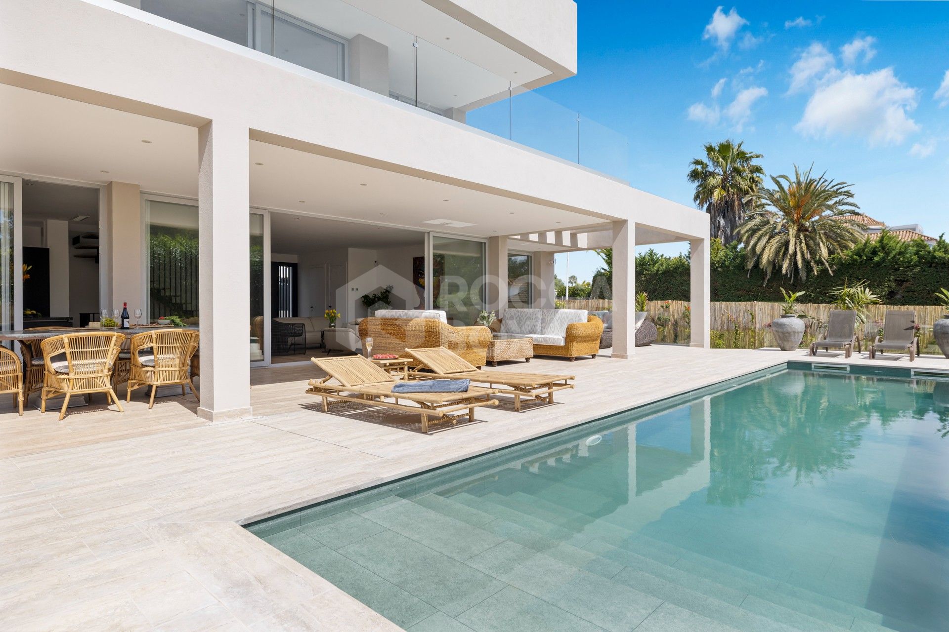 Modern Beachside Villa with Private Pool